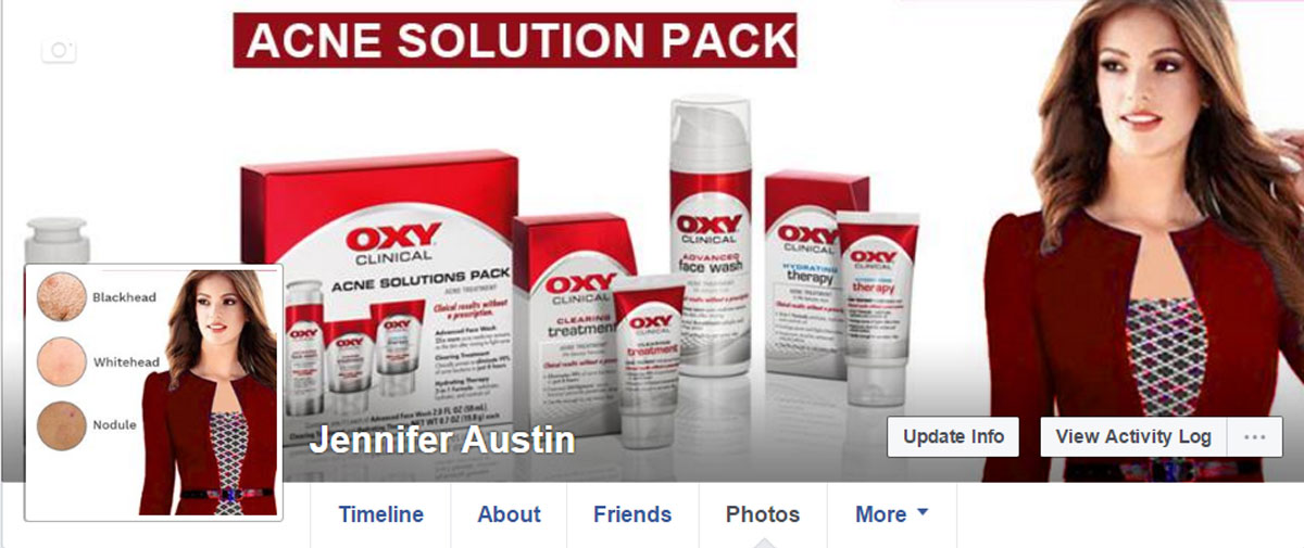 ACNE SOLUTION PACK in Facebook Cover Design Inspiration by Naimymaster
