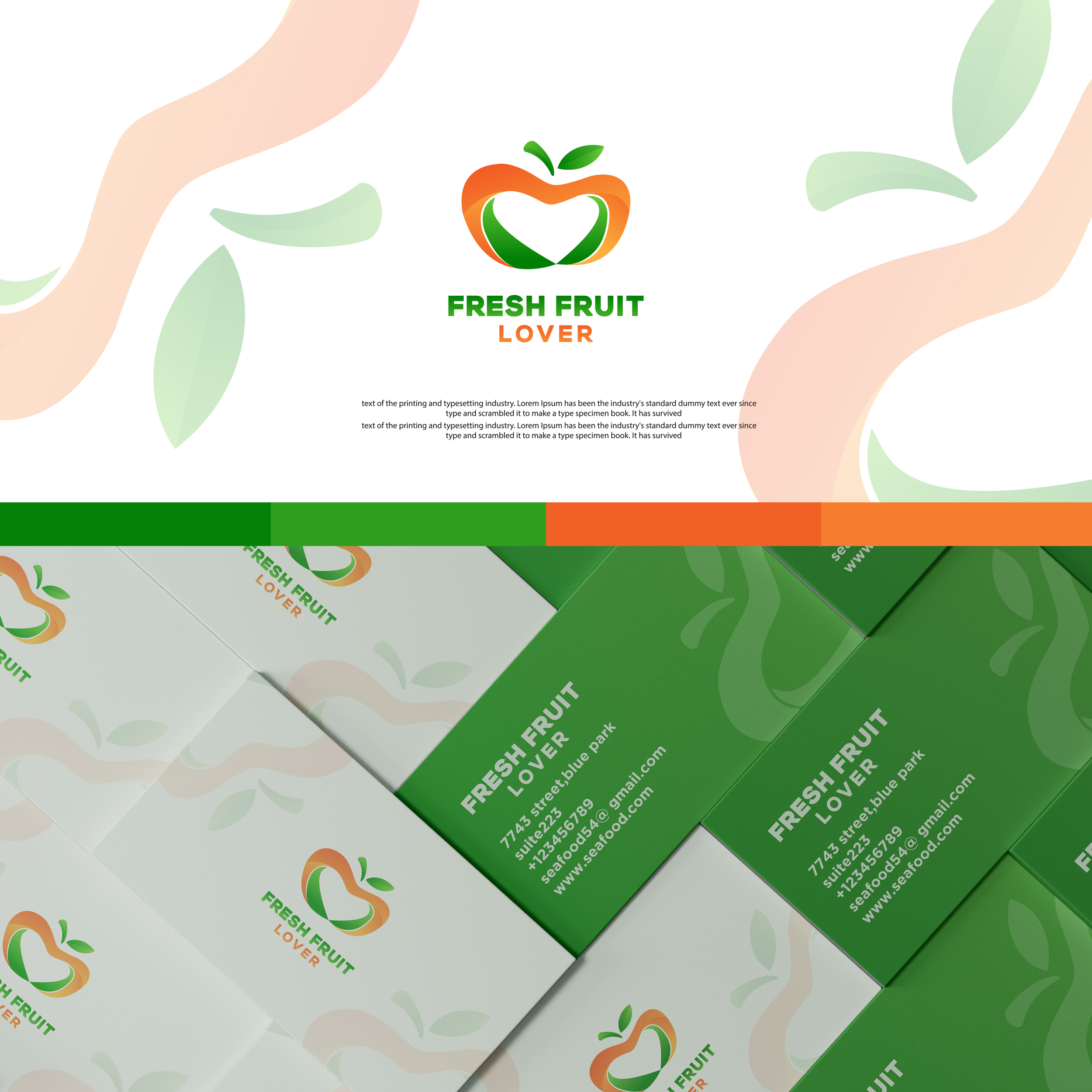 FRESH FOOD LOVER LOGO by Hridoy FRESH FOOD LOVER LOGO in Logo & Brand Identity Inspiration by Hridoy