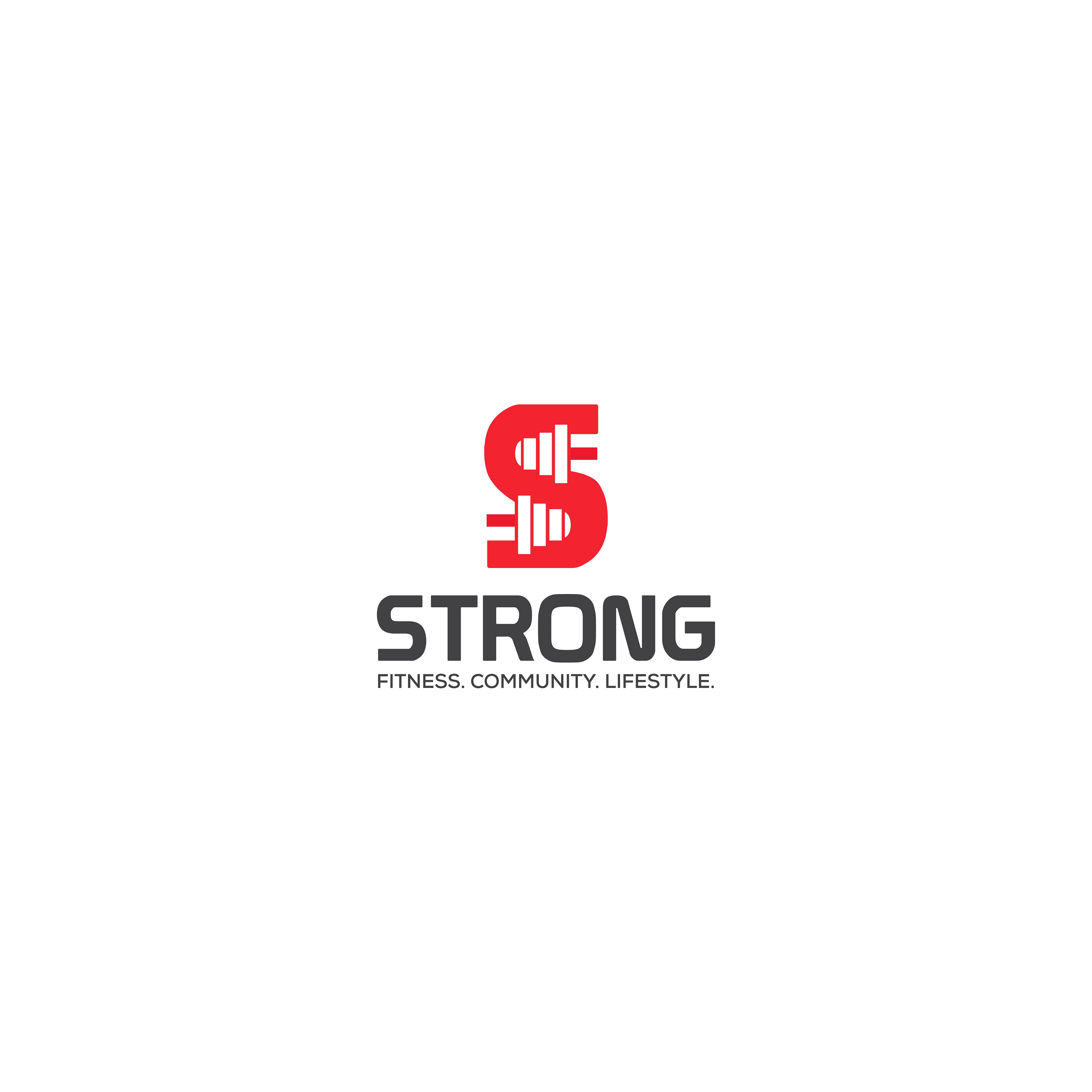 STRONG logo design in Logo And Business Card Design Inspiration by Hridoy