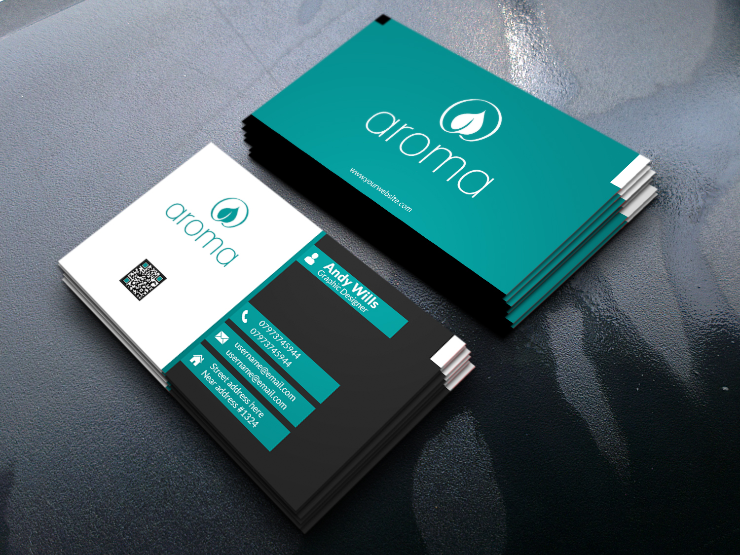Corporate Business card by Sahadat Hossen Sajib Corporate Business card in Business Card Design Inspiration by Sahadat Hossen Sajib