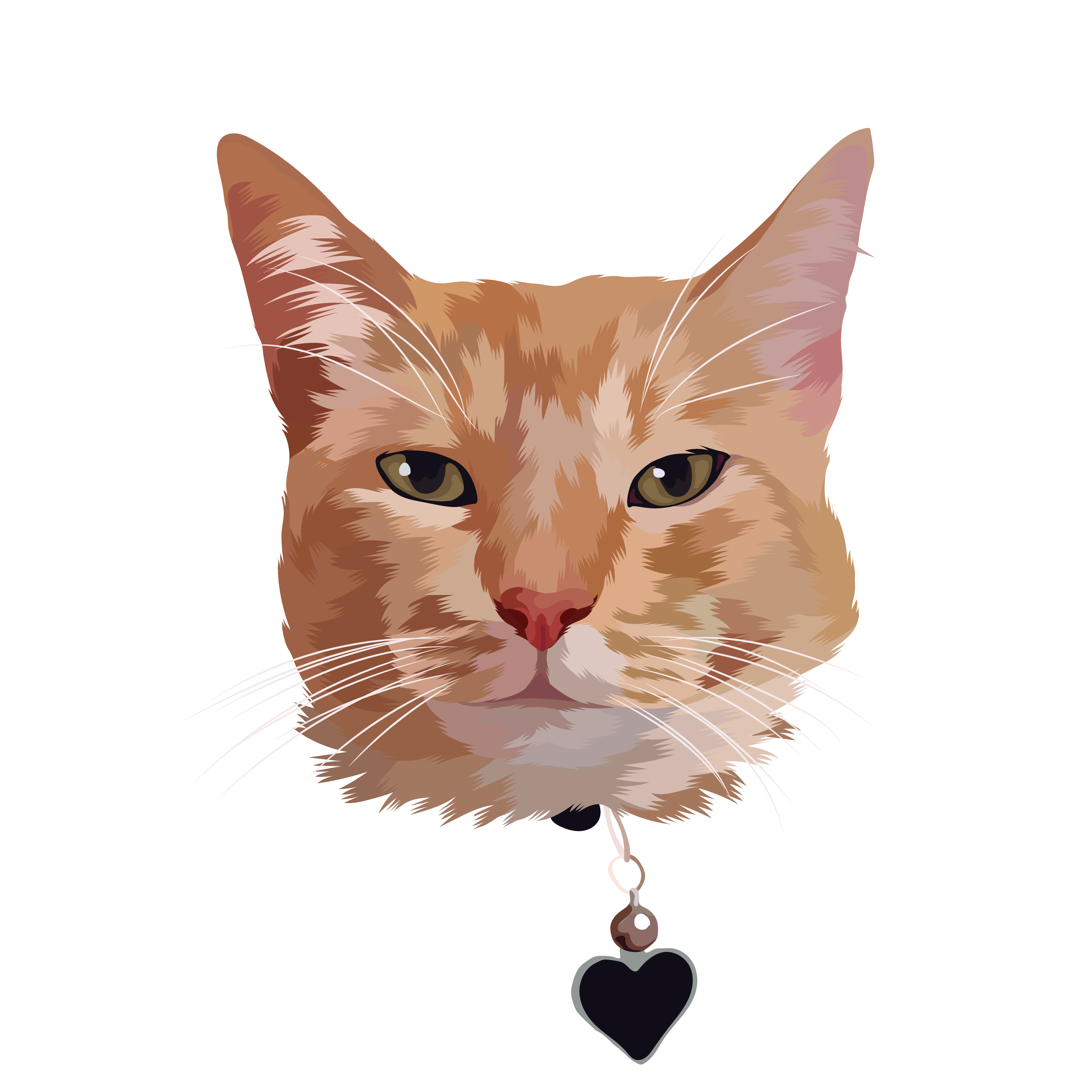 Semi Realistic Cat Vector in Character & Mascot design Inspiration by Muhammad Gina Mugi