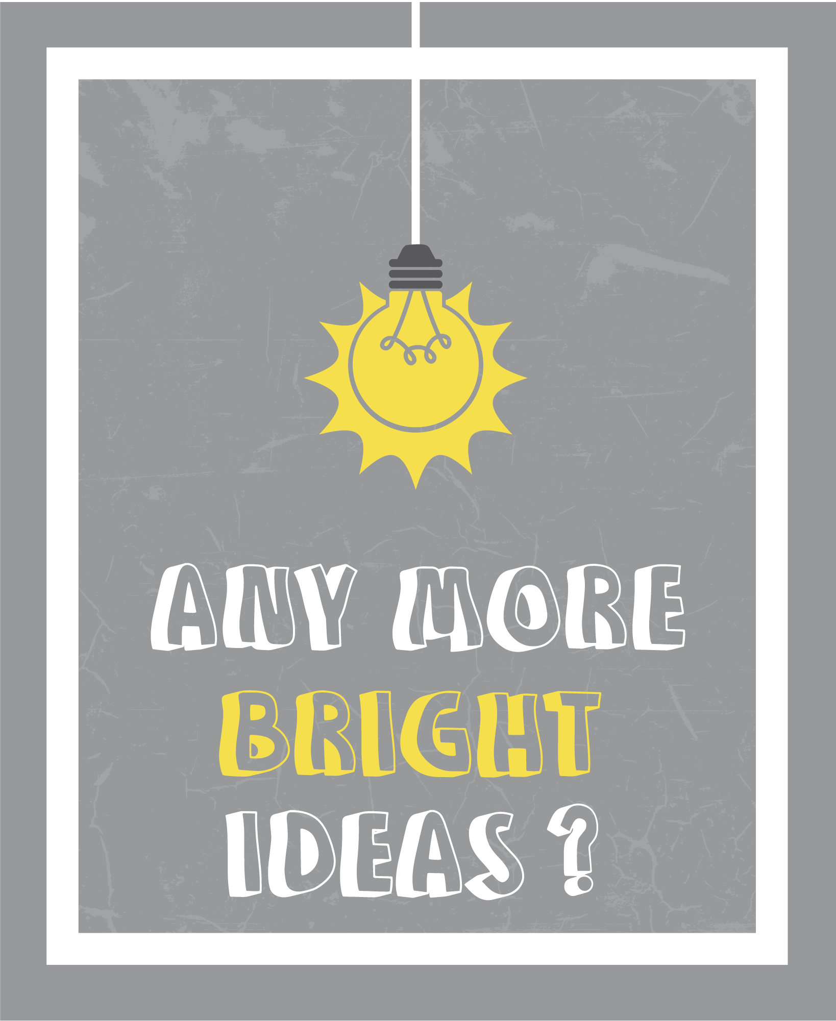bright ideas? in Illustration and Graphics Inspiration by Razvan Toma