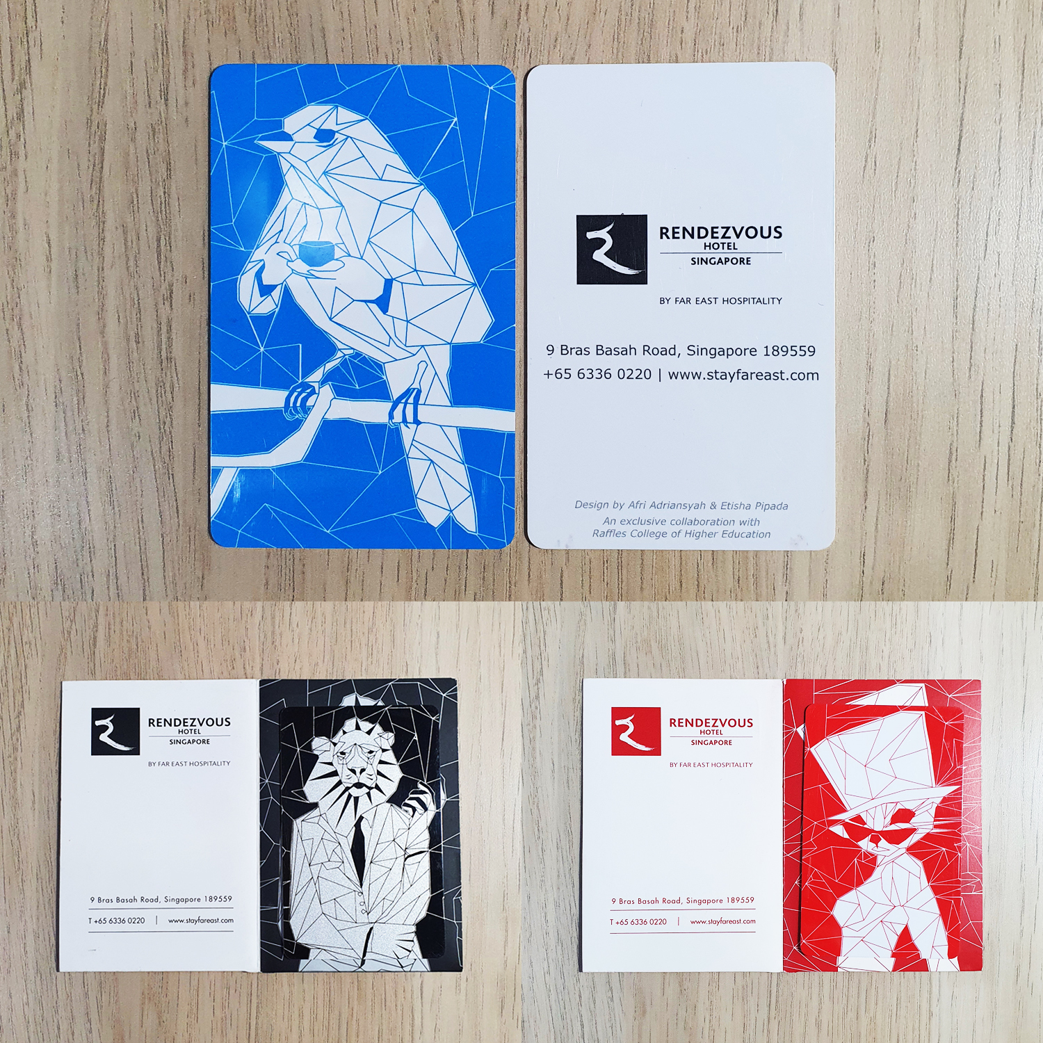 RENDEZVOUS HOTEL SINGAPORE by Afri Adriansyah RENDEZVOUS HOTEL SINGAPORE in Invitation Card Design Inspiration by Afri Adriansyah