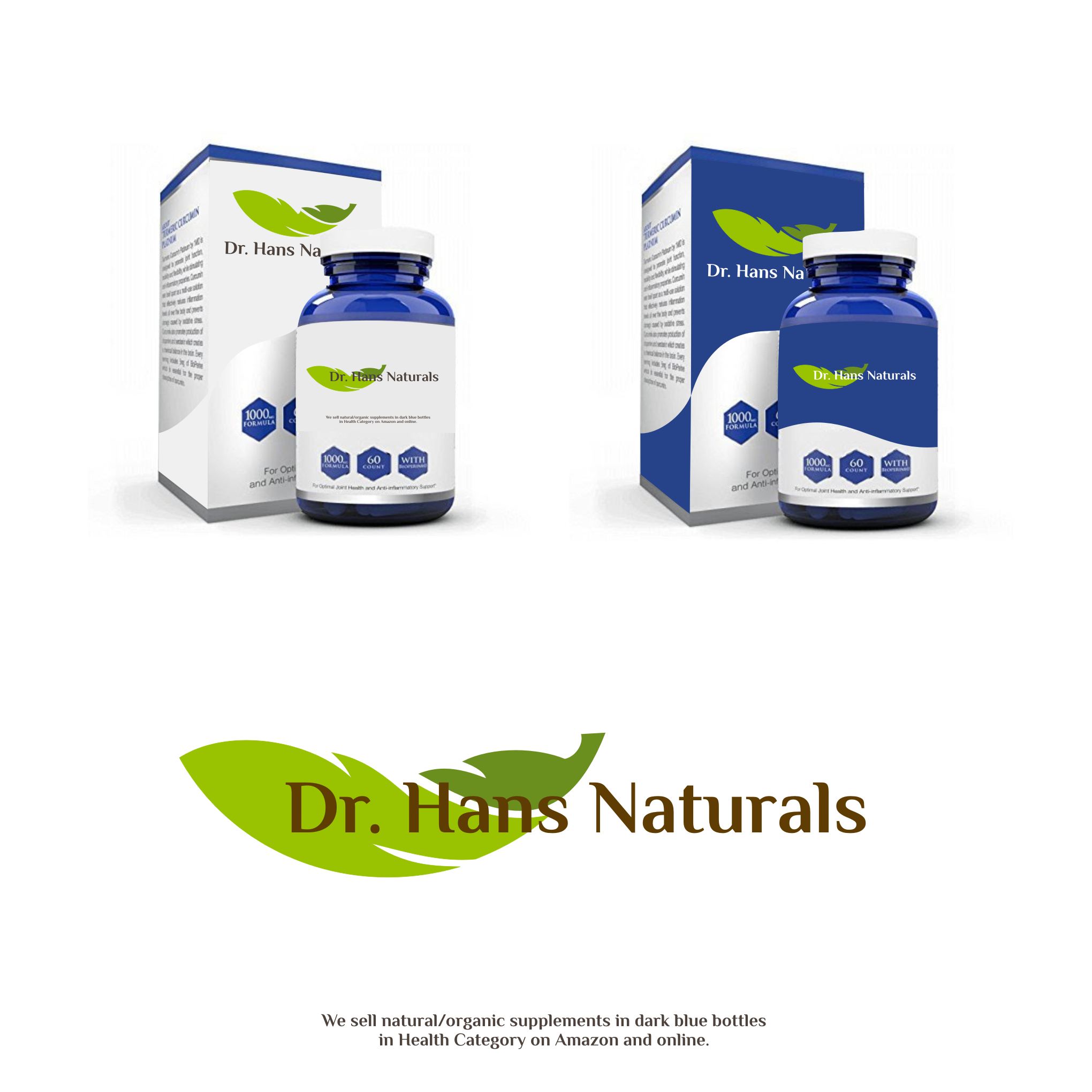 Hans Natural Herbal in Label Design Inspiration by Ckdl69