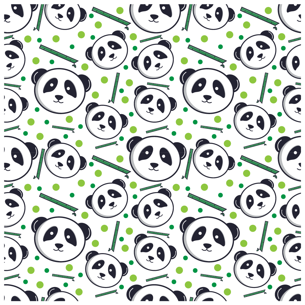 seamless-pattern-panda by Jfsaing seamless-pattern-panda in Illustration and Graphics Inspiration by Jfsaing