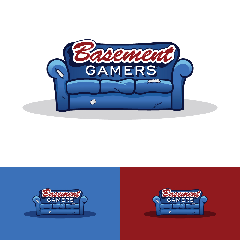Basement Gamers in Logo Design Inspiration by Kim B