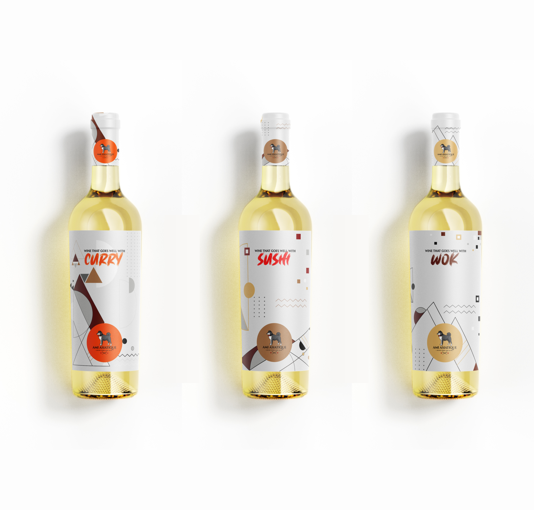 asian wine packaging by Ent Studio asian wine packaging in Packaging Design Inspiration by Ent Studio