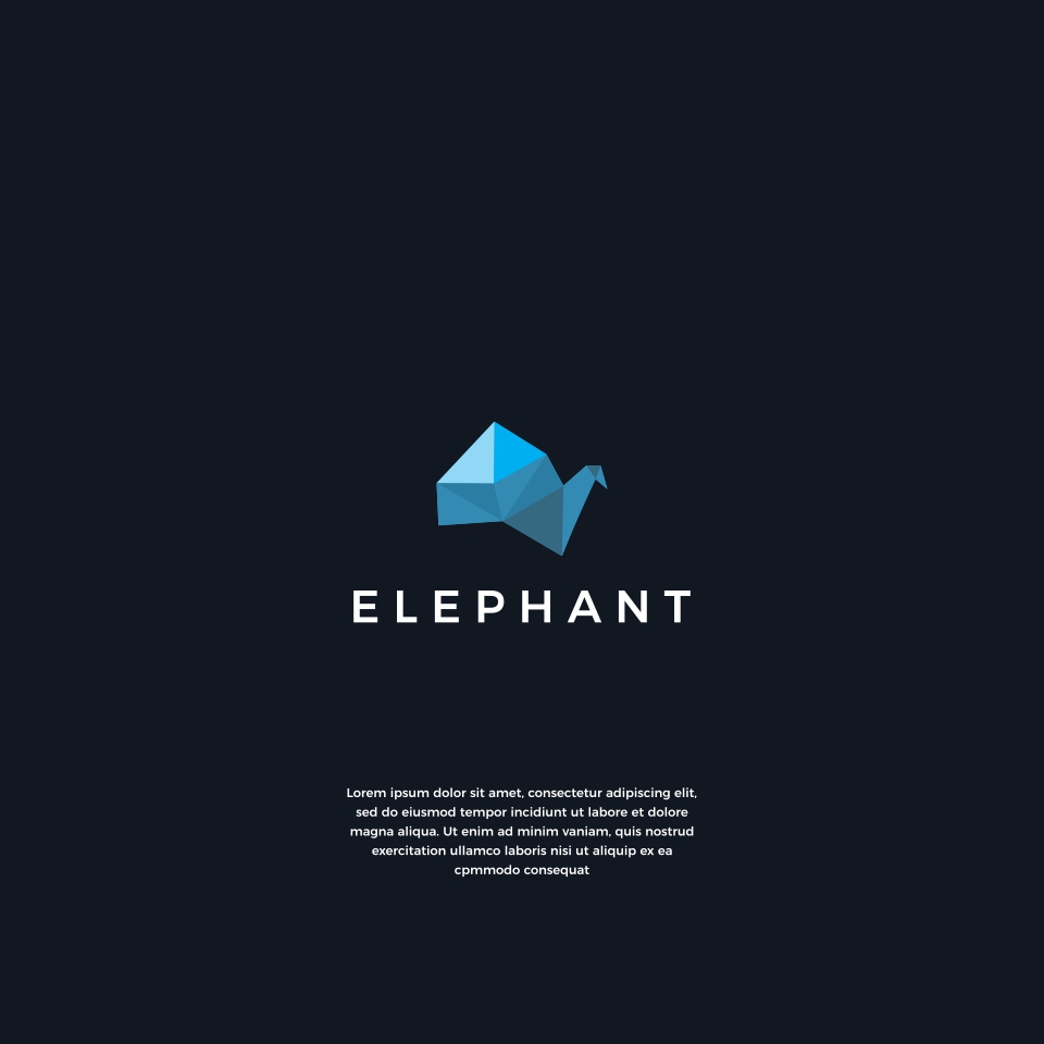 elephant in Logo Design Inspiration by Wika
