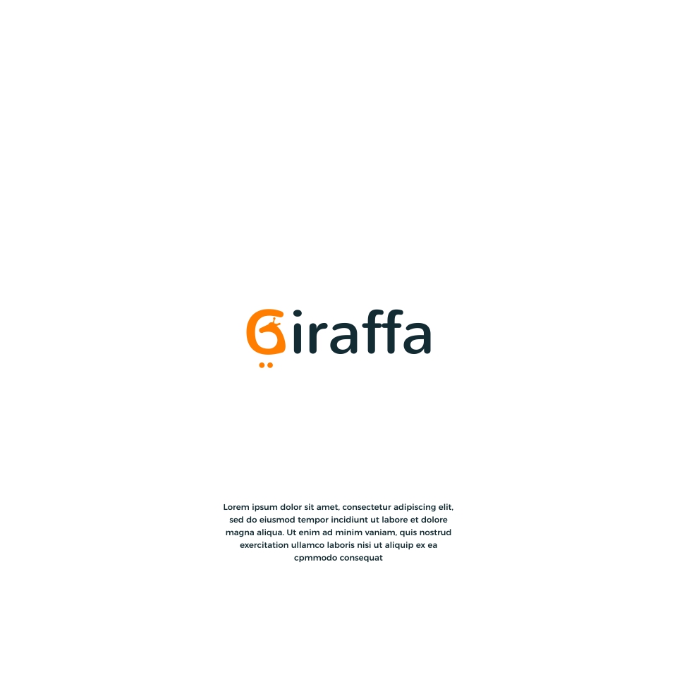 giraffe in Logo Design Inspiration by Wika