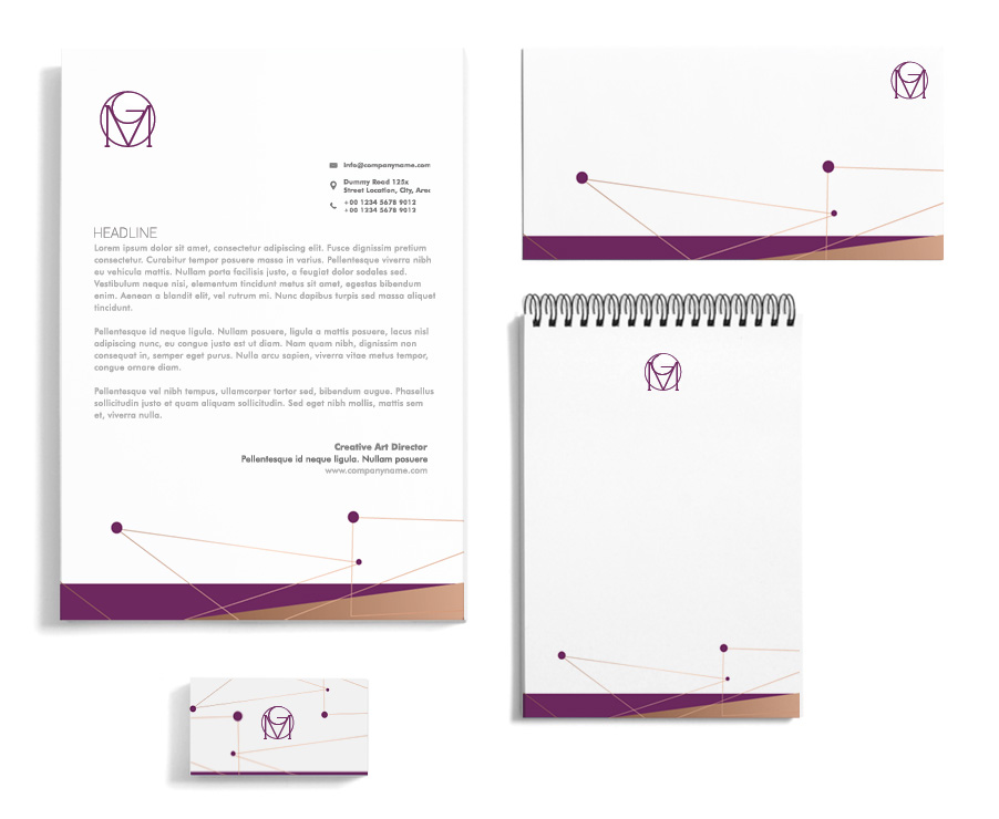 STATIONARY Design by Miagibbs STATIONARY Design in Stationery Design Inspiration by Miagibbs