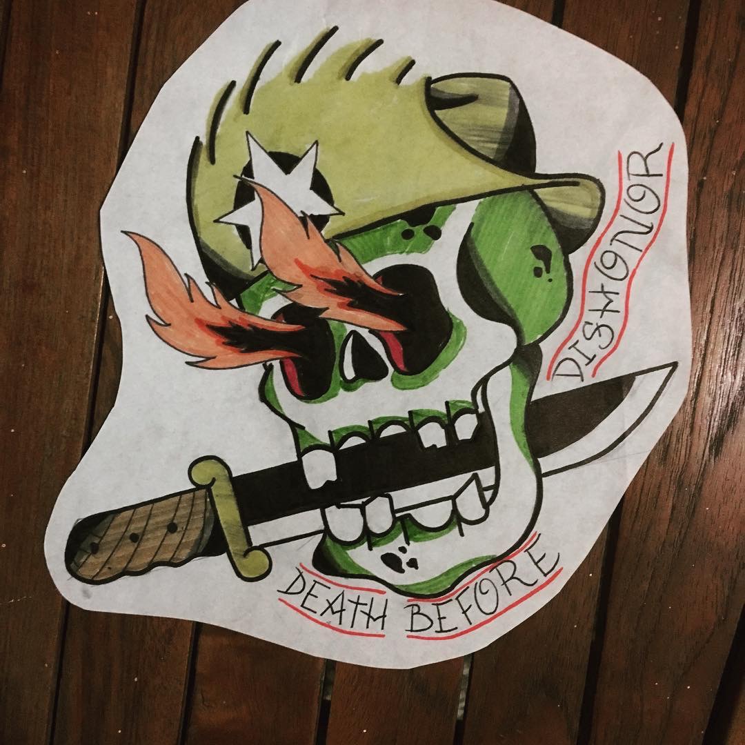 Mambi in Tattoo designs Inspiration by Ariel Sanchez