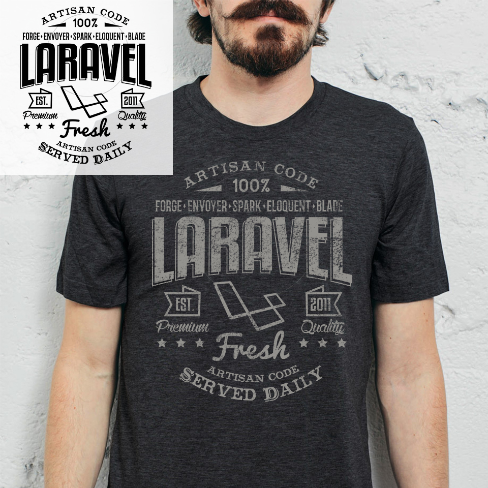laravel by Cupkate laravel in T-Shirt Design Inspiration by Cupkate