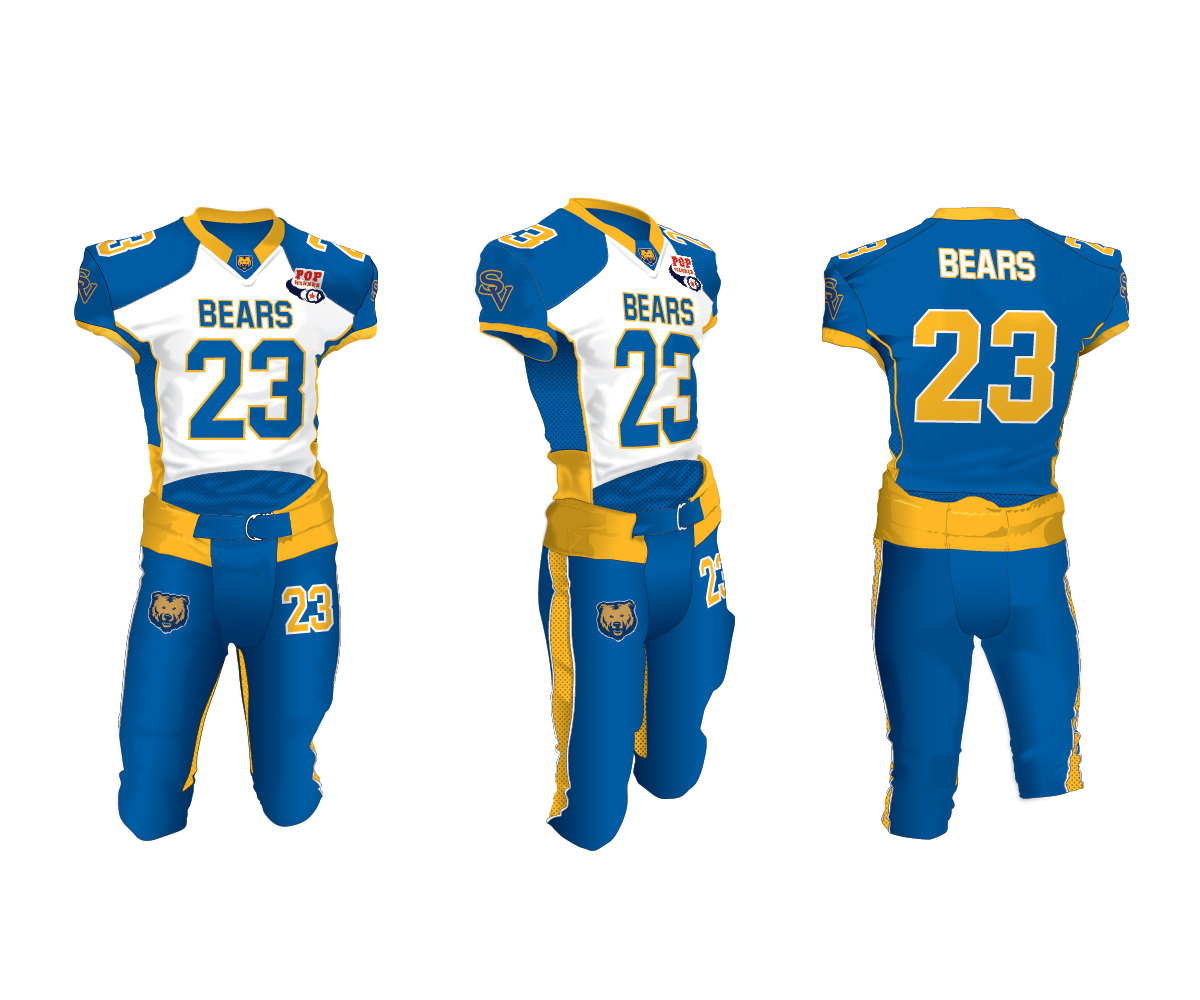 Bears Custom Jersey in Illustration and Graphics Inspiration by Inflamezdesign