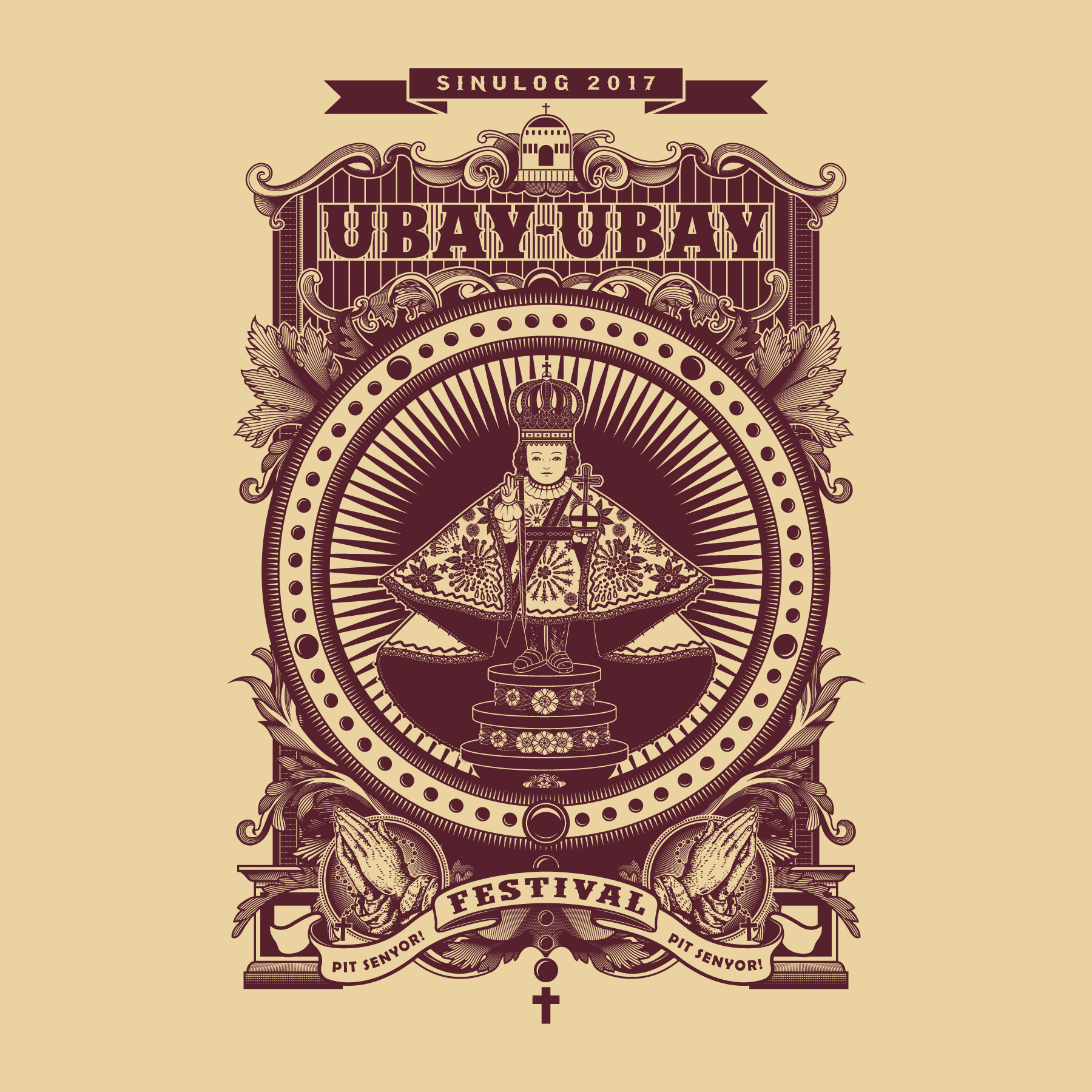 Sinulog faith by Liviram Sinulog faith in T-Shirt Design Inspiration by Liviram