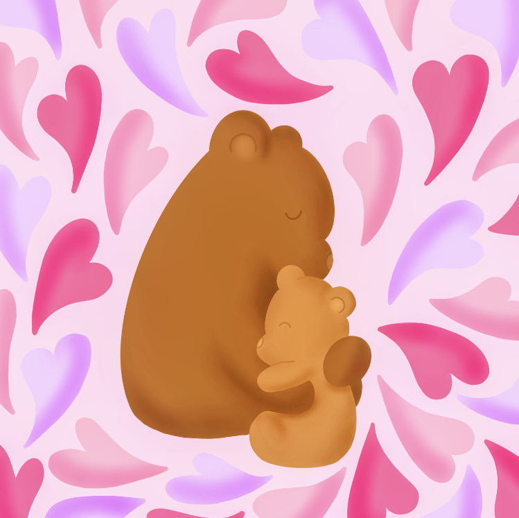Mama Bear by Brittany Campana Mama Bear in Doodle Art Inspiration by Brittany Campana