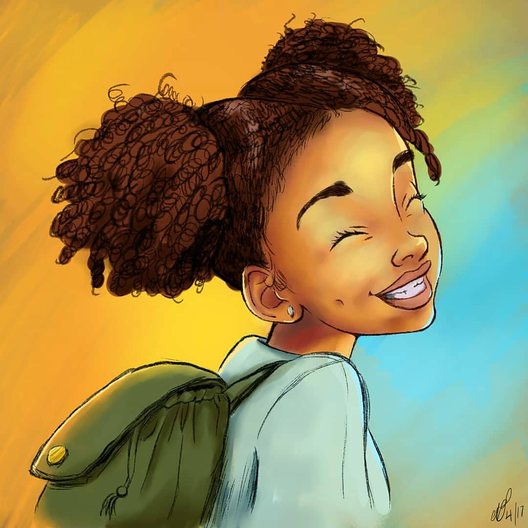 Sunny by Natalie Jackson Sunny in Digital Painting Inspiration by Natalie Jackson
