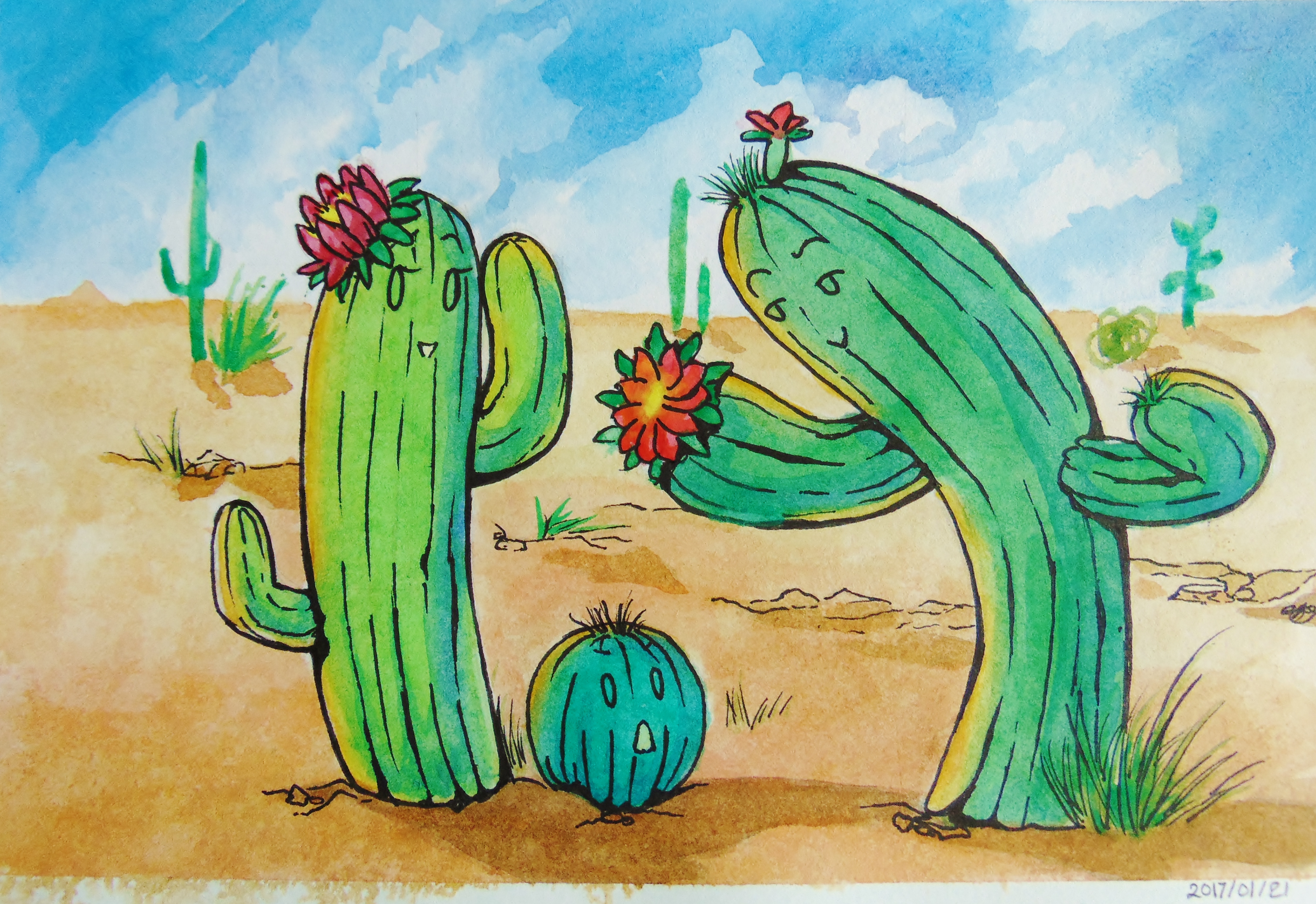 Fuzzy Prickles by Natalie Jackson Fuzzy Prickles in Illustration and Graphics Inspiration by Natalie Jackson