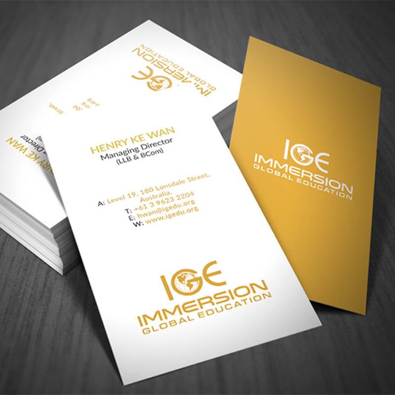 Business Card Design in Business Card Design Inspiration by Grafiks Company