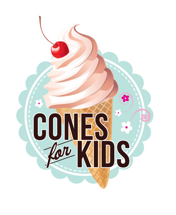Cones fo Kids by Carol Young Cones fo Kids in Logo Design Inspiration by Carol Young