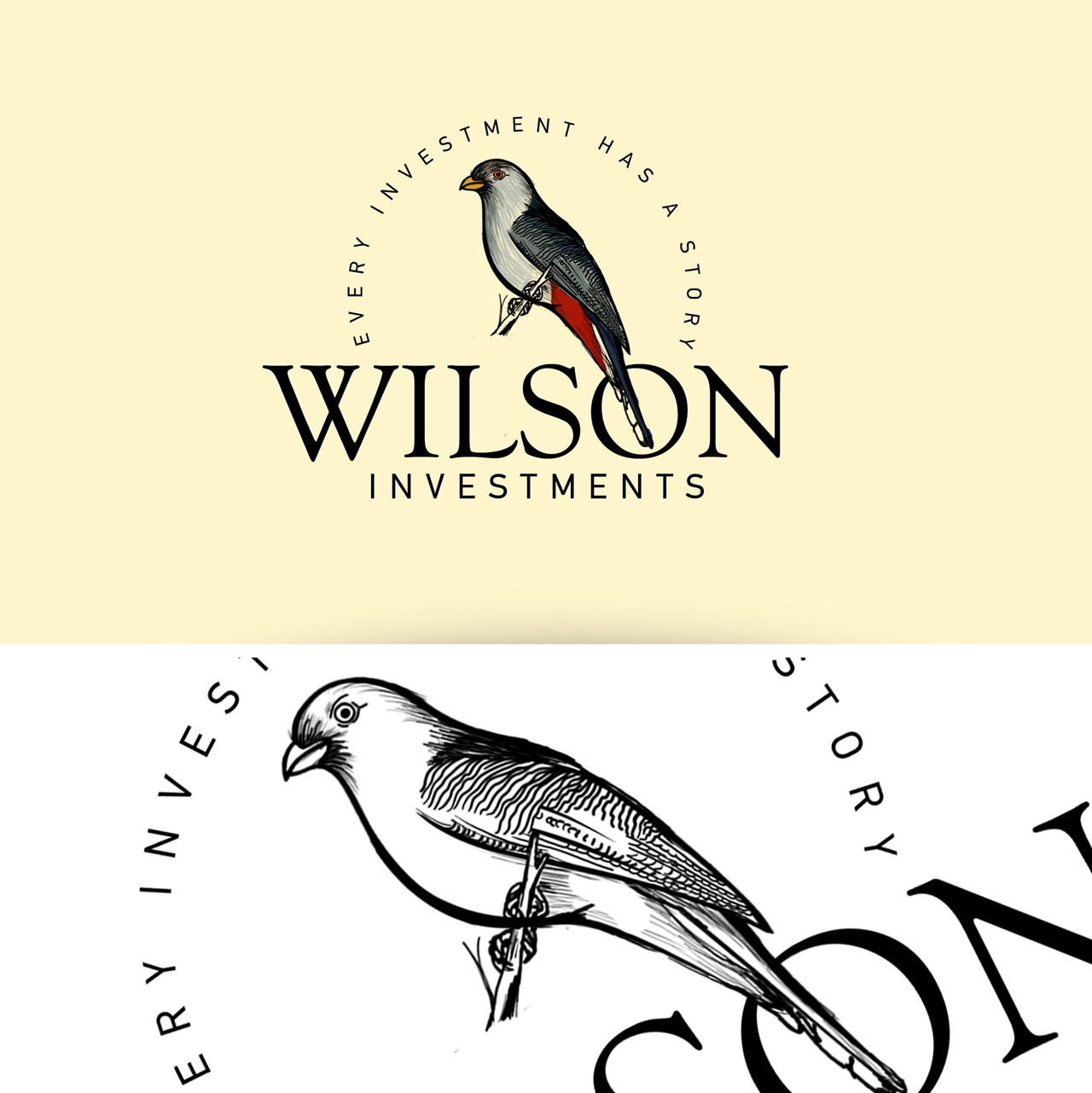 Investment Company -Logo in Logo Design Inspiration by Alan Walker™♪