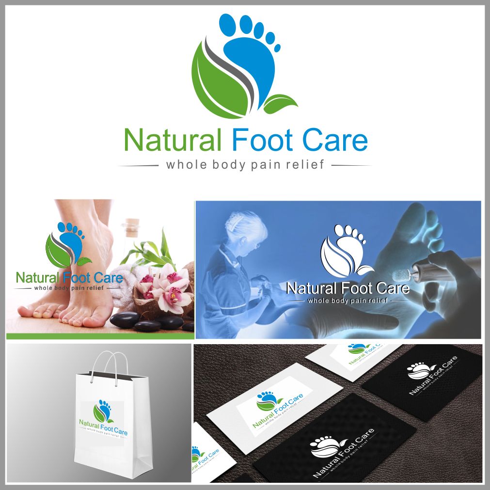 Natural Foot Care by Rosygroup2015 Natural Foot Care in Logo Design Inspiration by Rosygroup2015