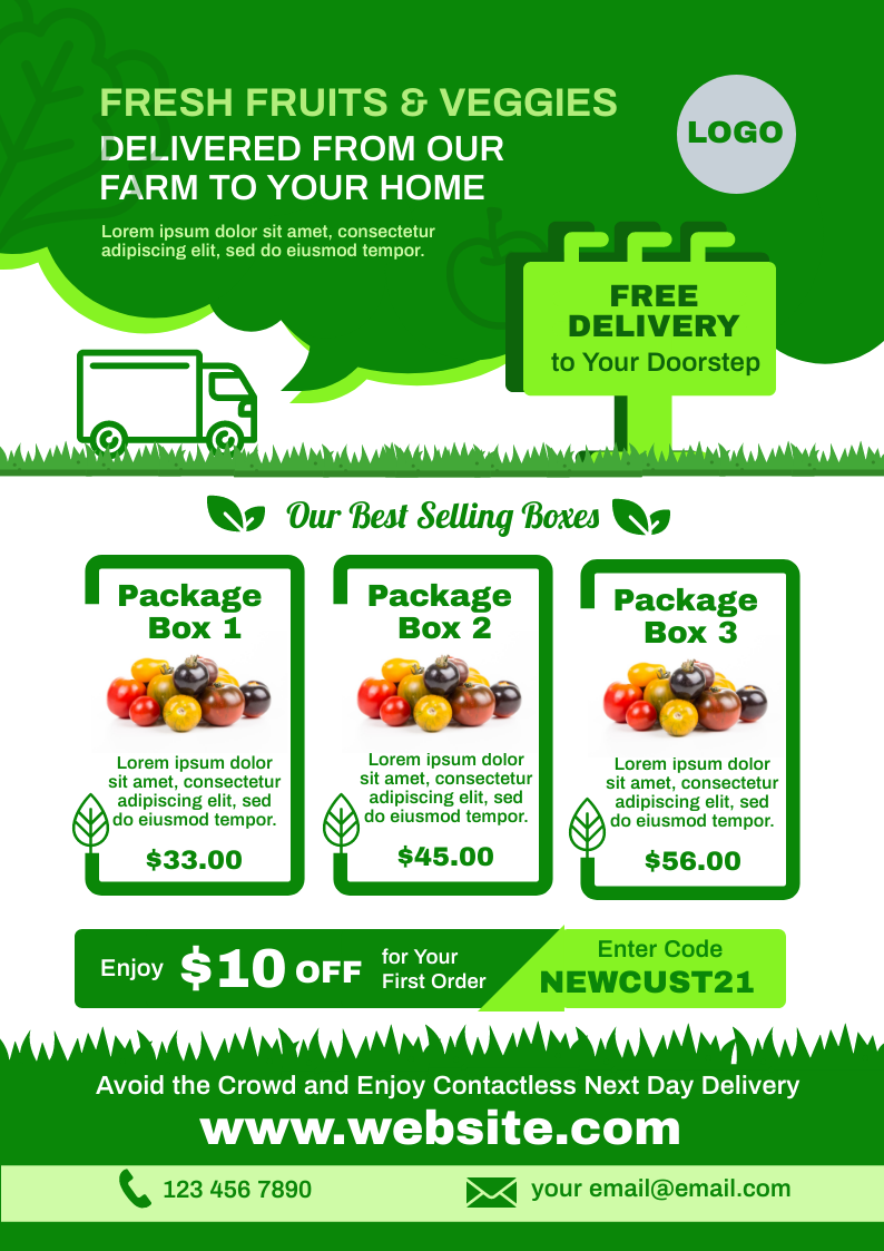 Home Delivery | Business Flyer Design by Queenie Quek Home Delivery | Business Flyer Design in Print flyer design Inspiration by Queenie Quek