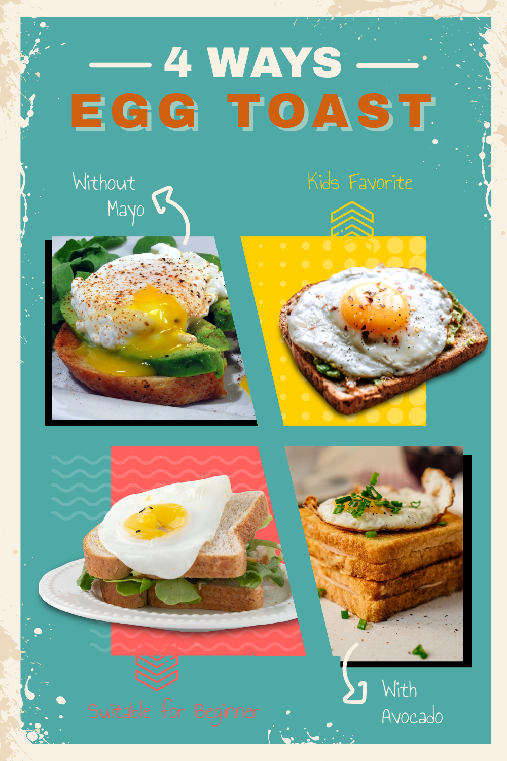 Egg Toast - Pinterest Pin Design by Queenie Quek Egg Toast - Pinterest Pin Design in Pinterest Pin Inspiration by Queenie Quek