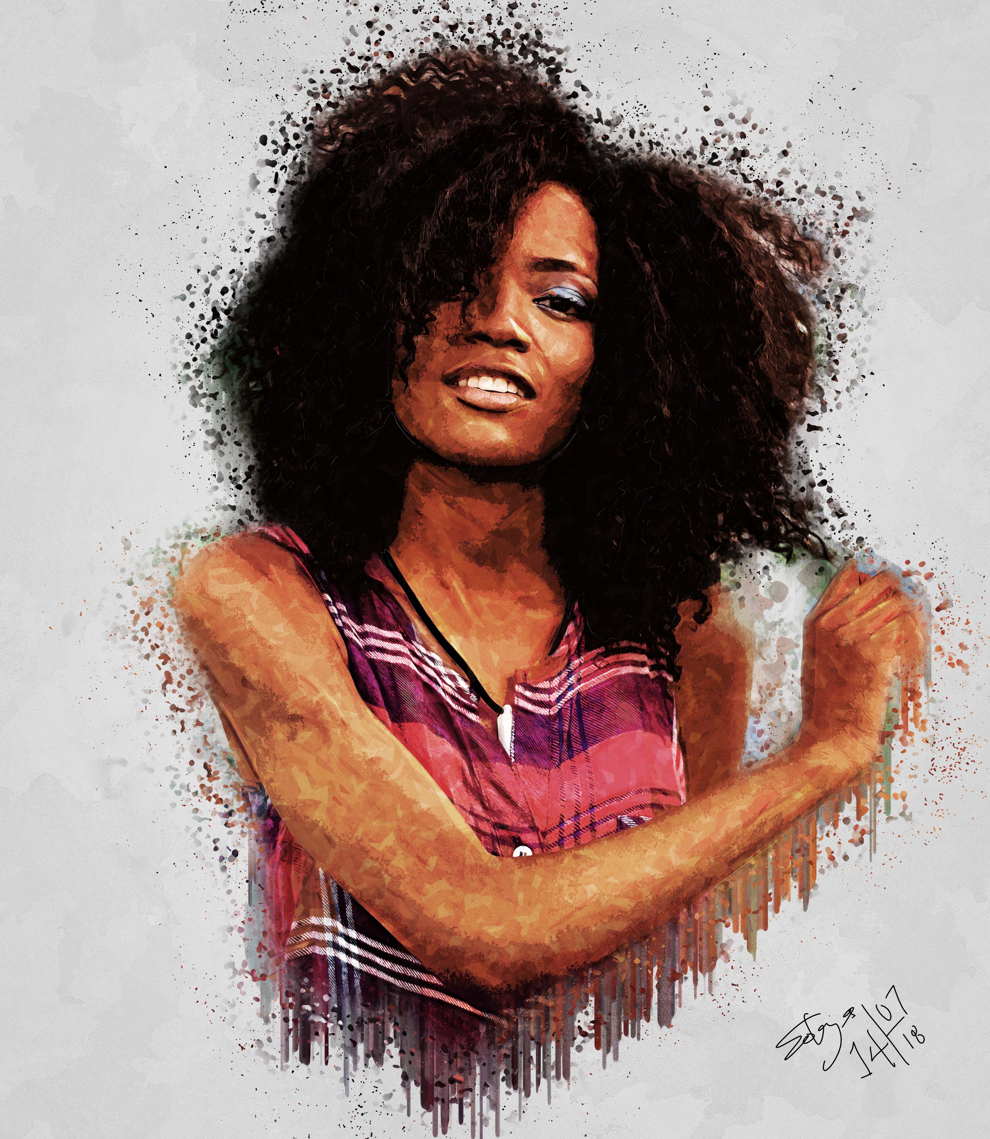 Fer in Photoshop Design Inspiration by Abigail Solaja