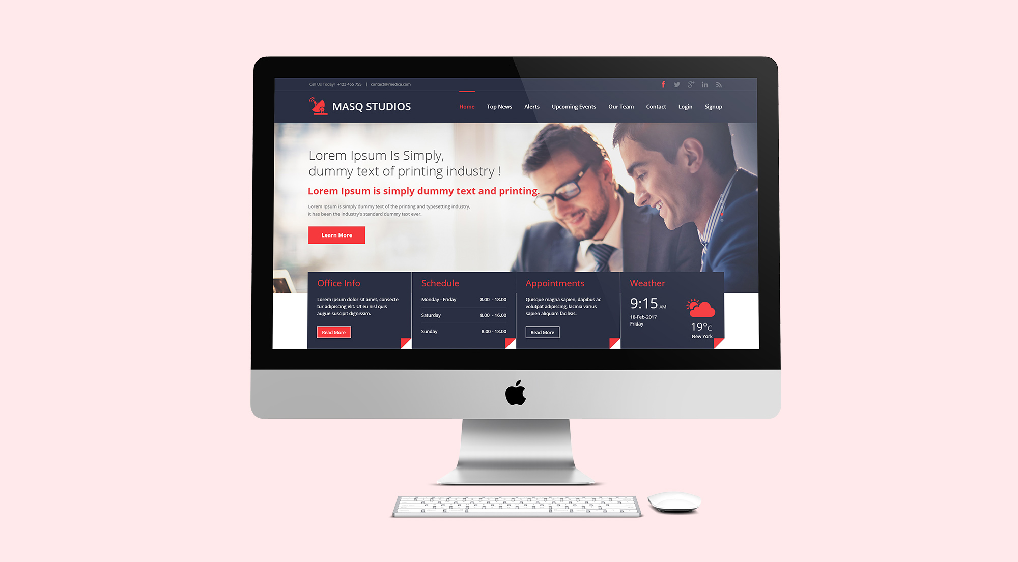 Masq Studios Home page by Manarpan189 Masq Studios Home page in Landing page design Inspiration by Manarpan189