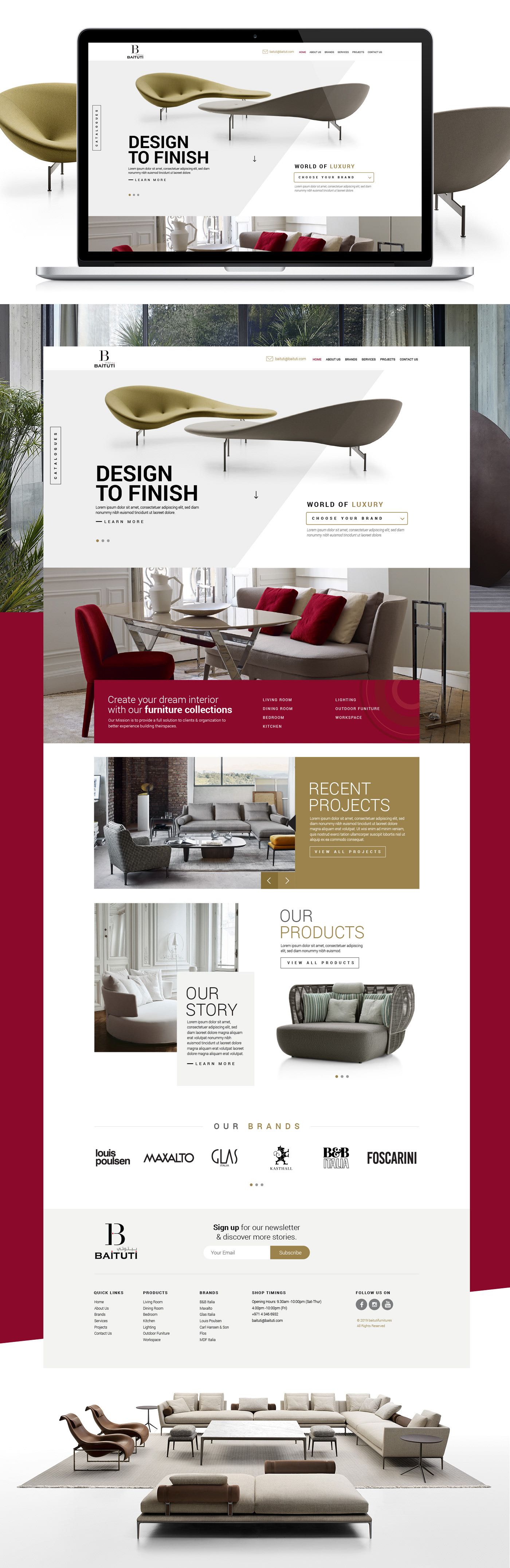 Design for pitch by Febin Design for pitch in Website Design Inspiration by Febin