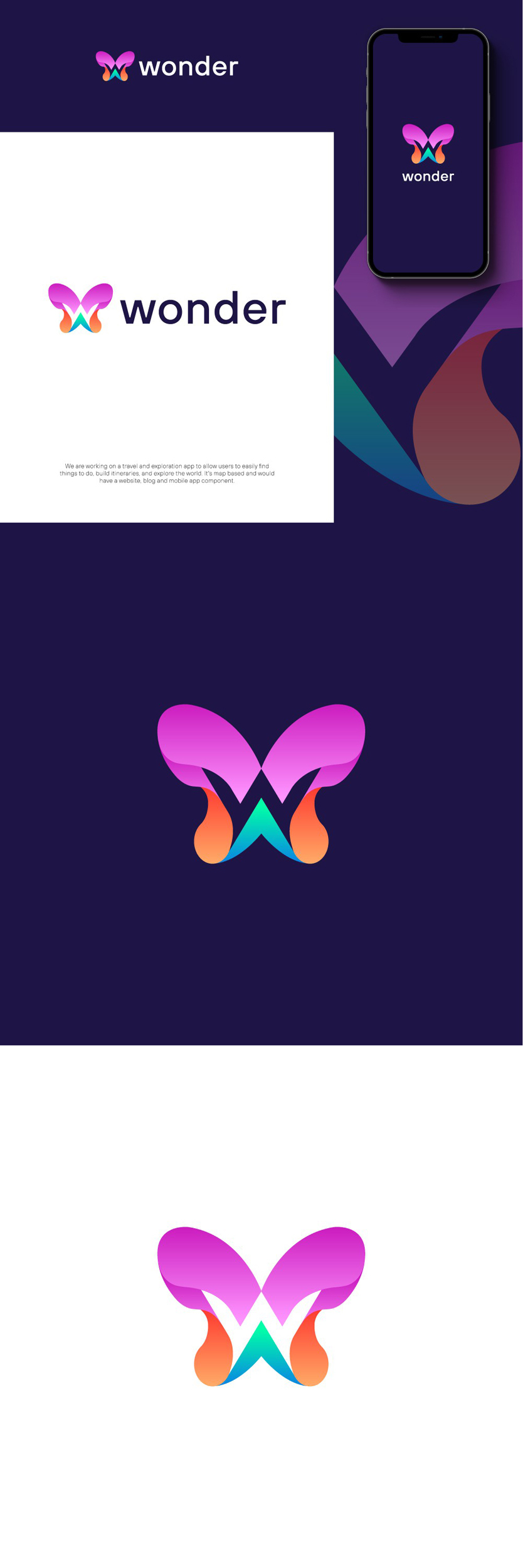 Wonder in Logo Design Inspiration by Erdihan Design