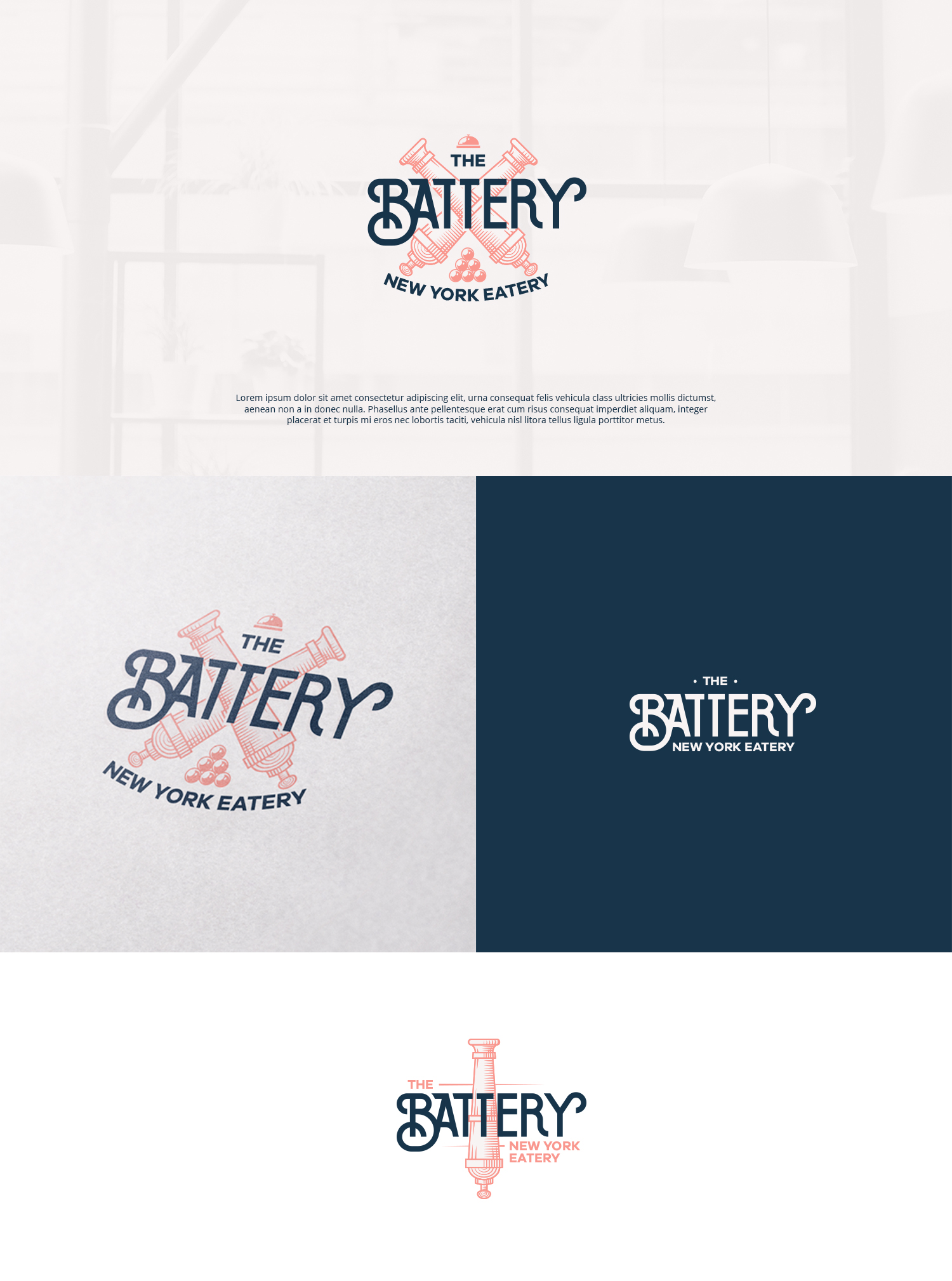 new logo for a restaurant in Logo & Brand Identity Inspiration by Irvanadi