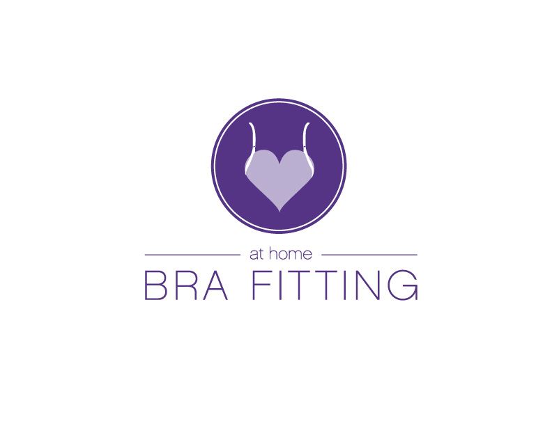 At Home Bra Fitting Logo Logo Design Inspiration 327 by Amanda Reilly