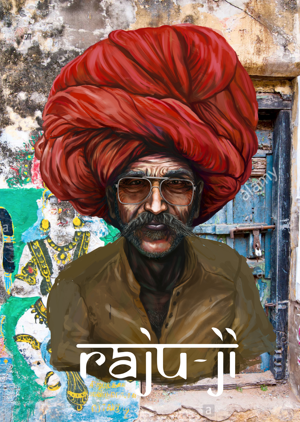 wierd old indian sticker by Saisxy16 wierd old indian sticker in Advertisement Design Inspiration by Saisxy16
