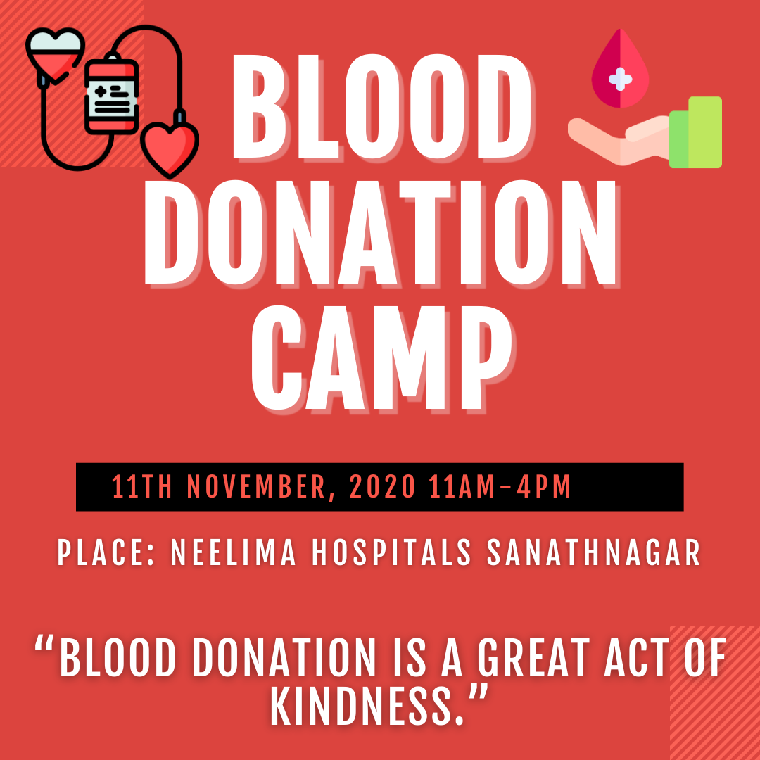 Blood Donation Camp in Instagram Ad Inspiration by Bittu Singh