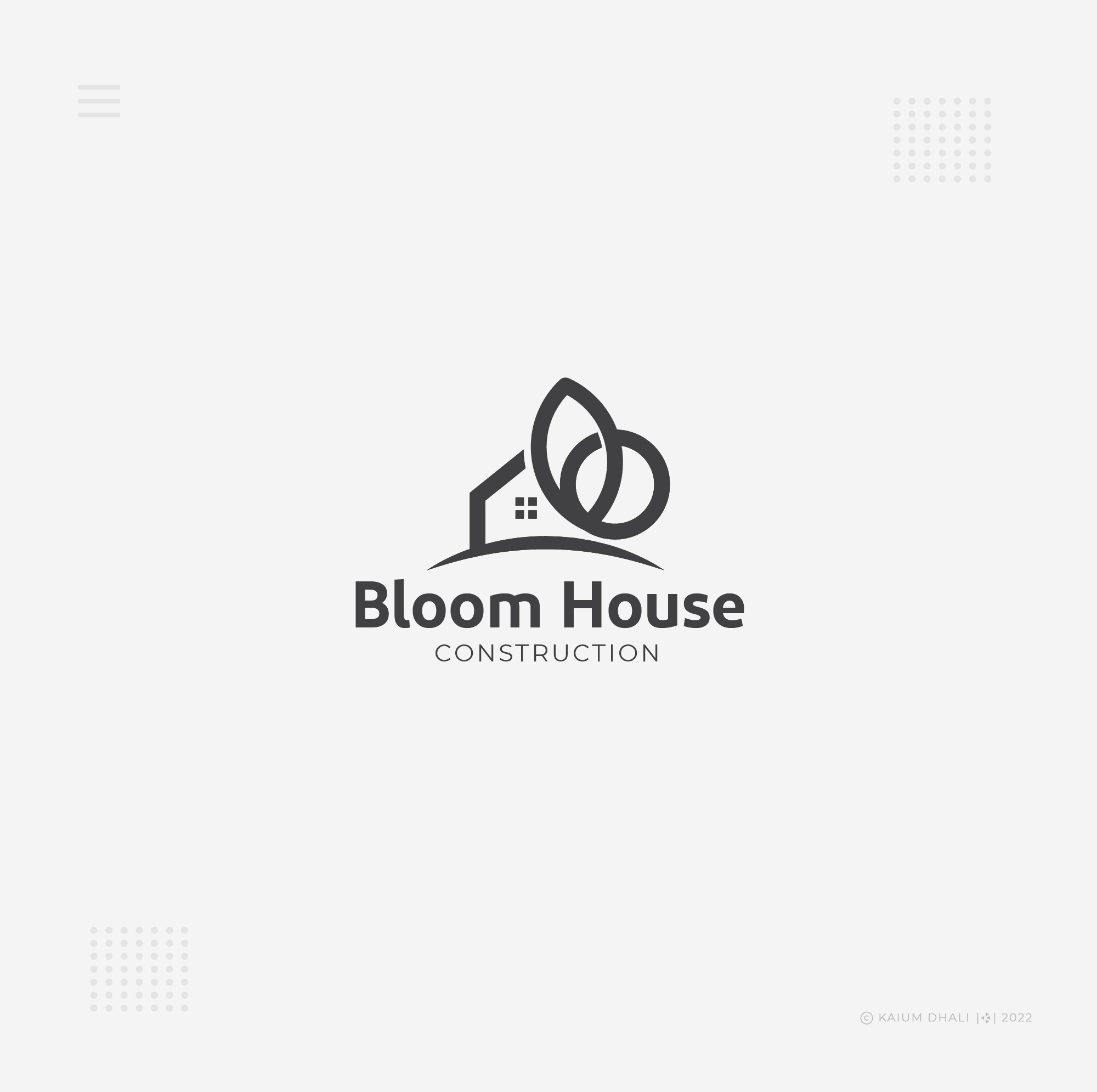 Bloom House by Kaium Dhali Bloom House in Logo & Brand Identity Inspiration by Kaium Dhali