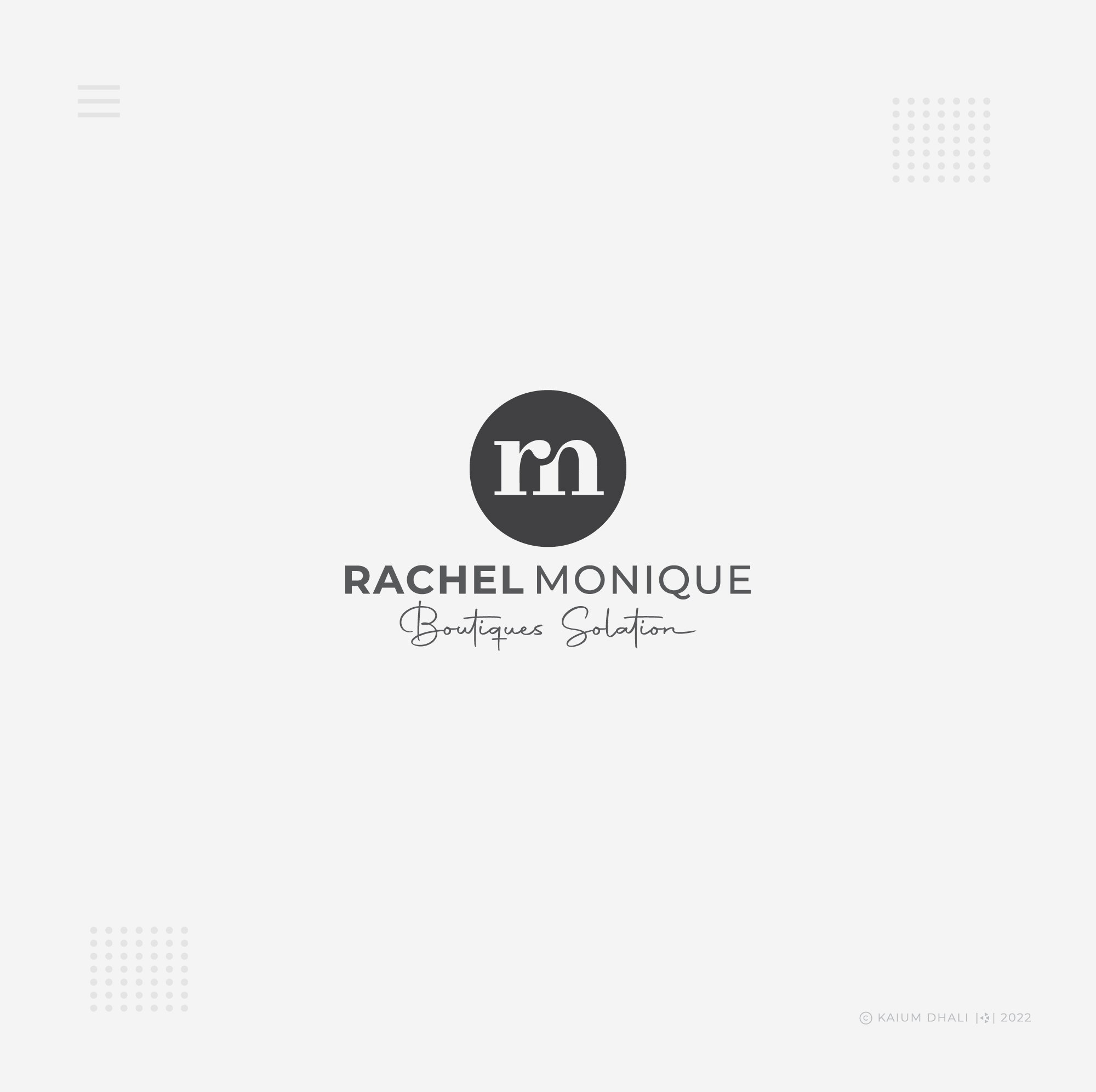 RACHEL MONIQUE BOUTIQUES SOLUTION By Kaium Dhali 369083 Designhill