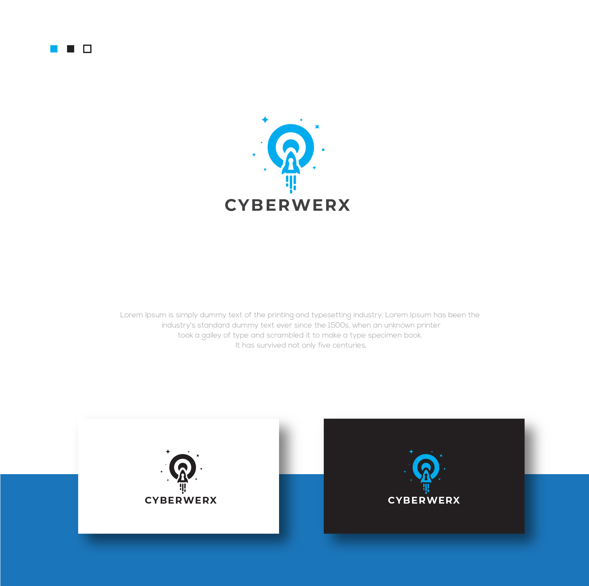 CyberWerx by Kaium Dhali CyberWerx in Logo & Brand Identity Inspiration by Kaium Dhali