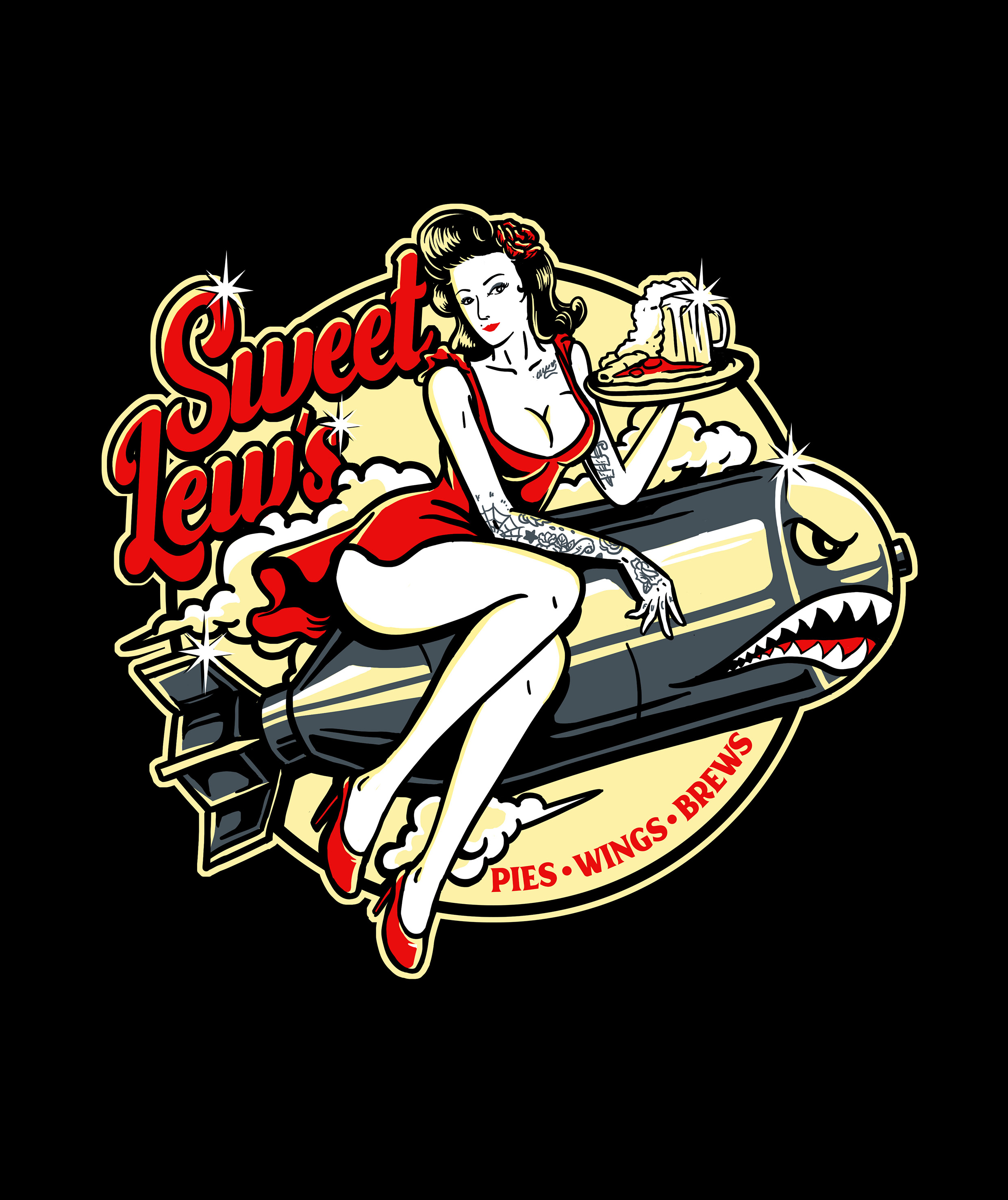 sweet lews in Logo & Brand Identity Inspiration by Duapuluhtiga