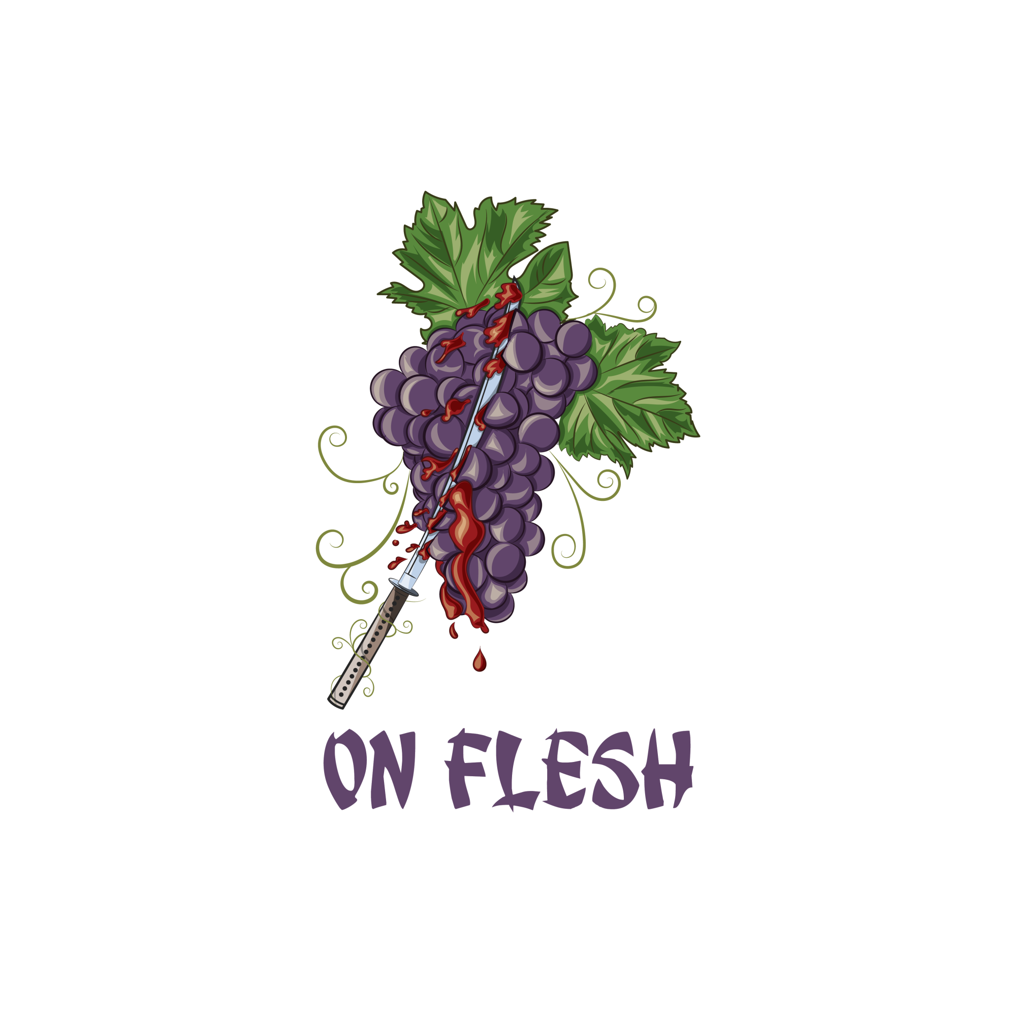 On Flesh by Daniela R. On Flesh in Logo Design Inspiration by Daniela R.