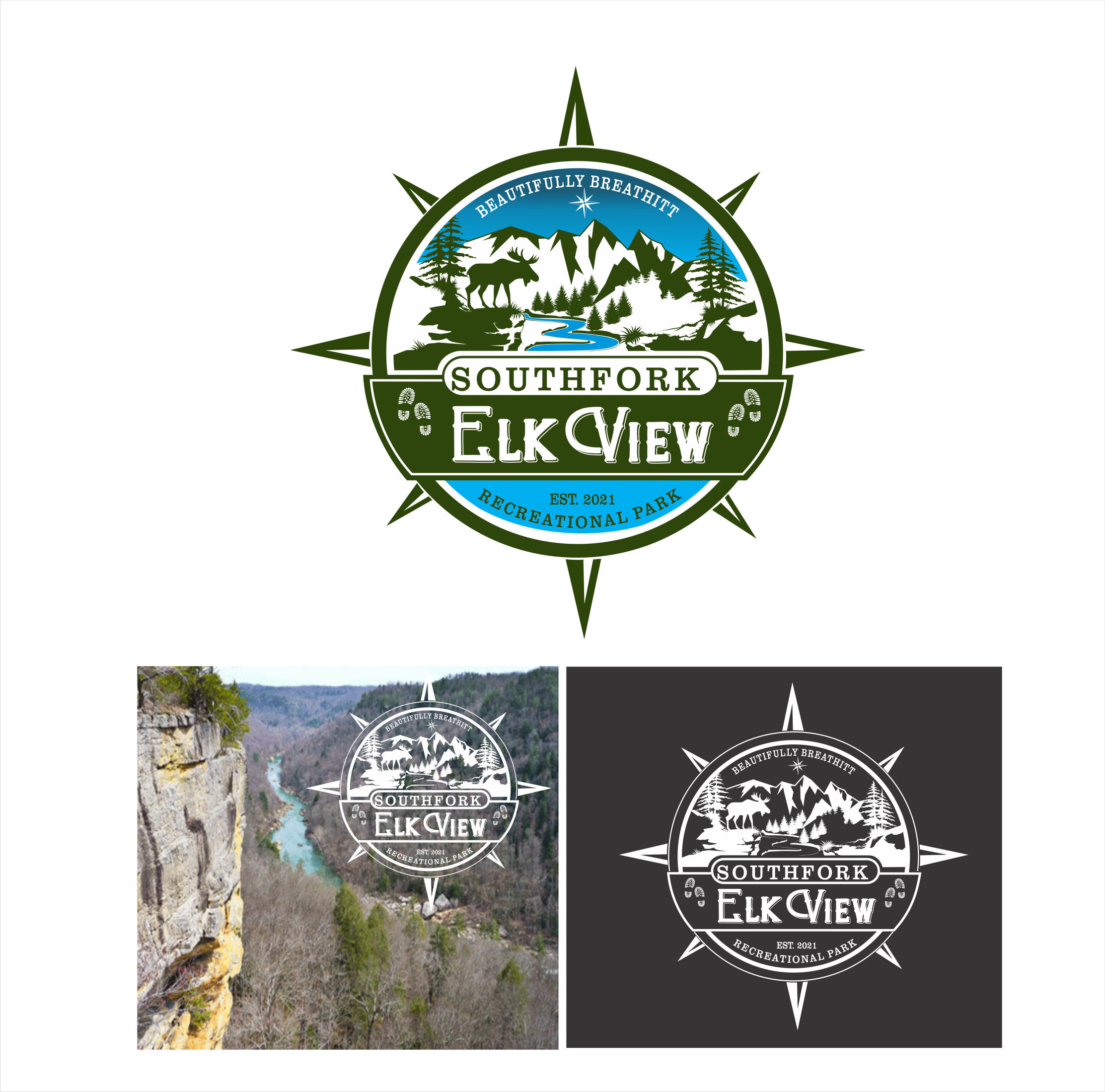 elk viev in Logo & Brand Identity Inspiration by Metta Arts