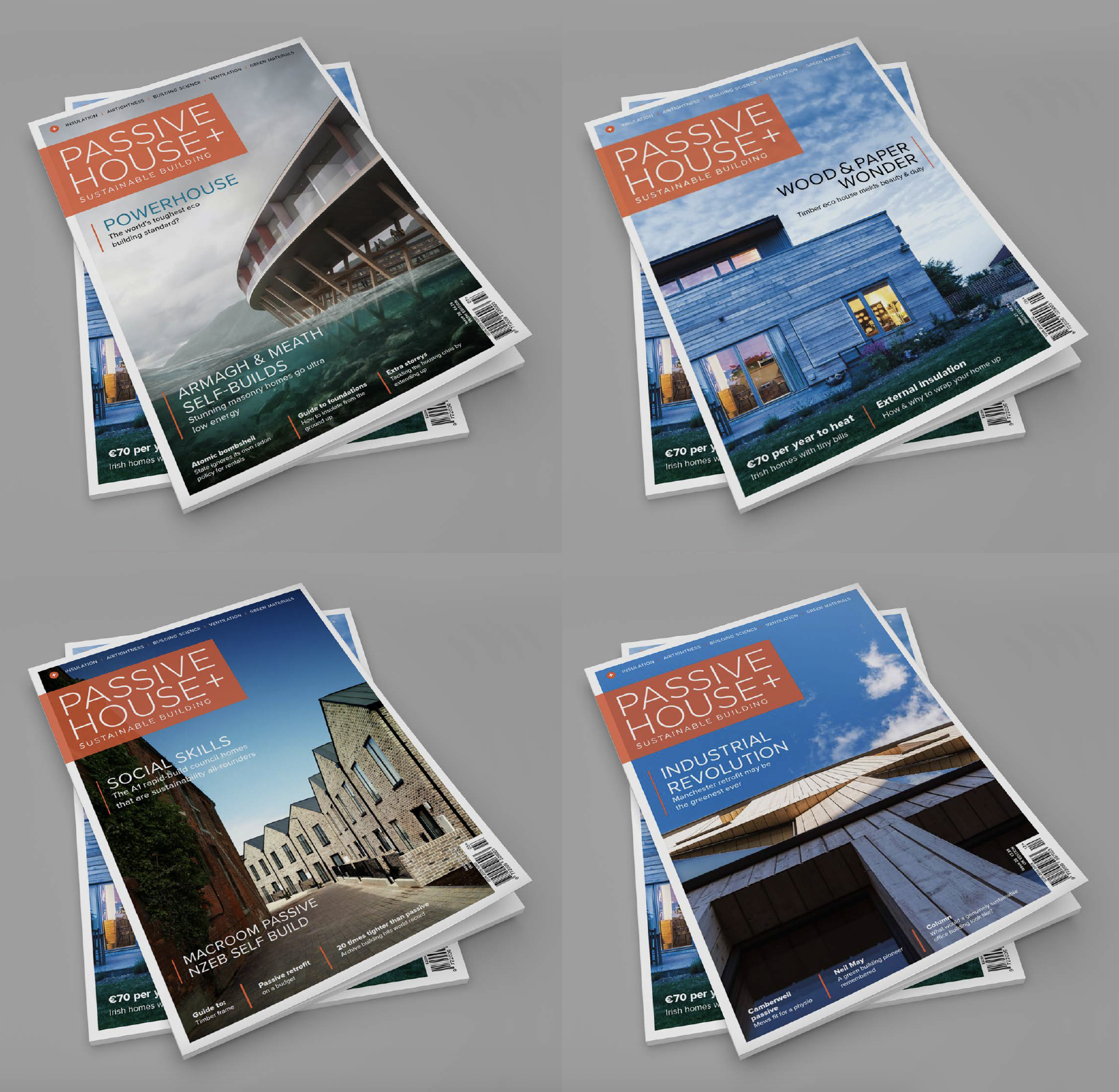 Passive House Plus Magazine Design by Aoife O Hara Passive House Plus Magazine Design in Magazine Design Inspiration by Aoife O Hara