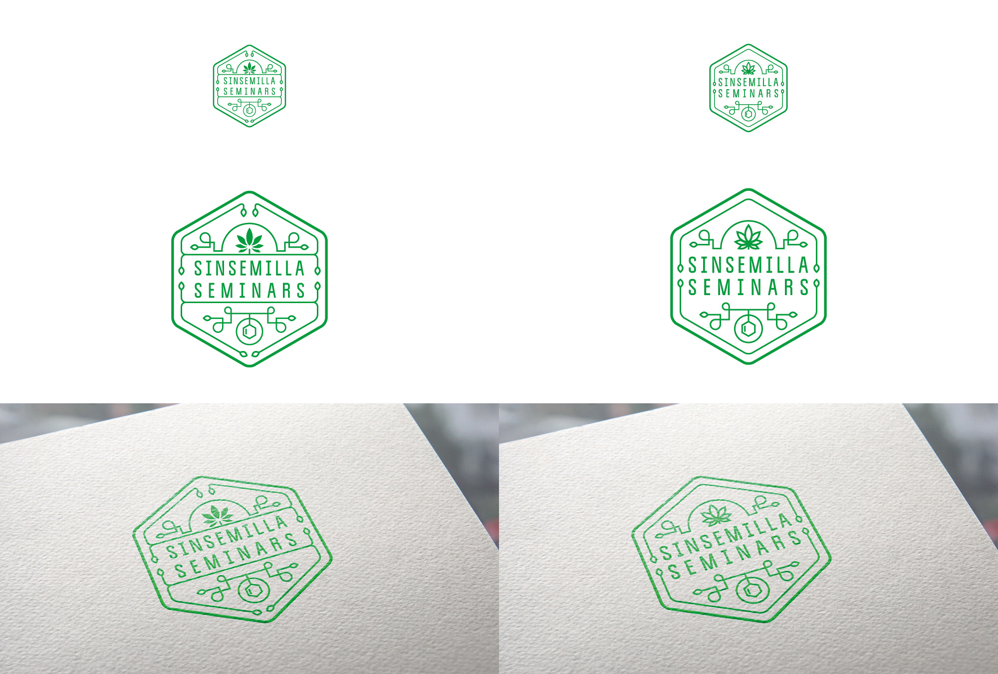 Sinsemilla Seminars Logo Proposal in Logo Design Inspiration by Th-ink Studio Design