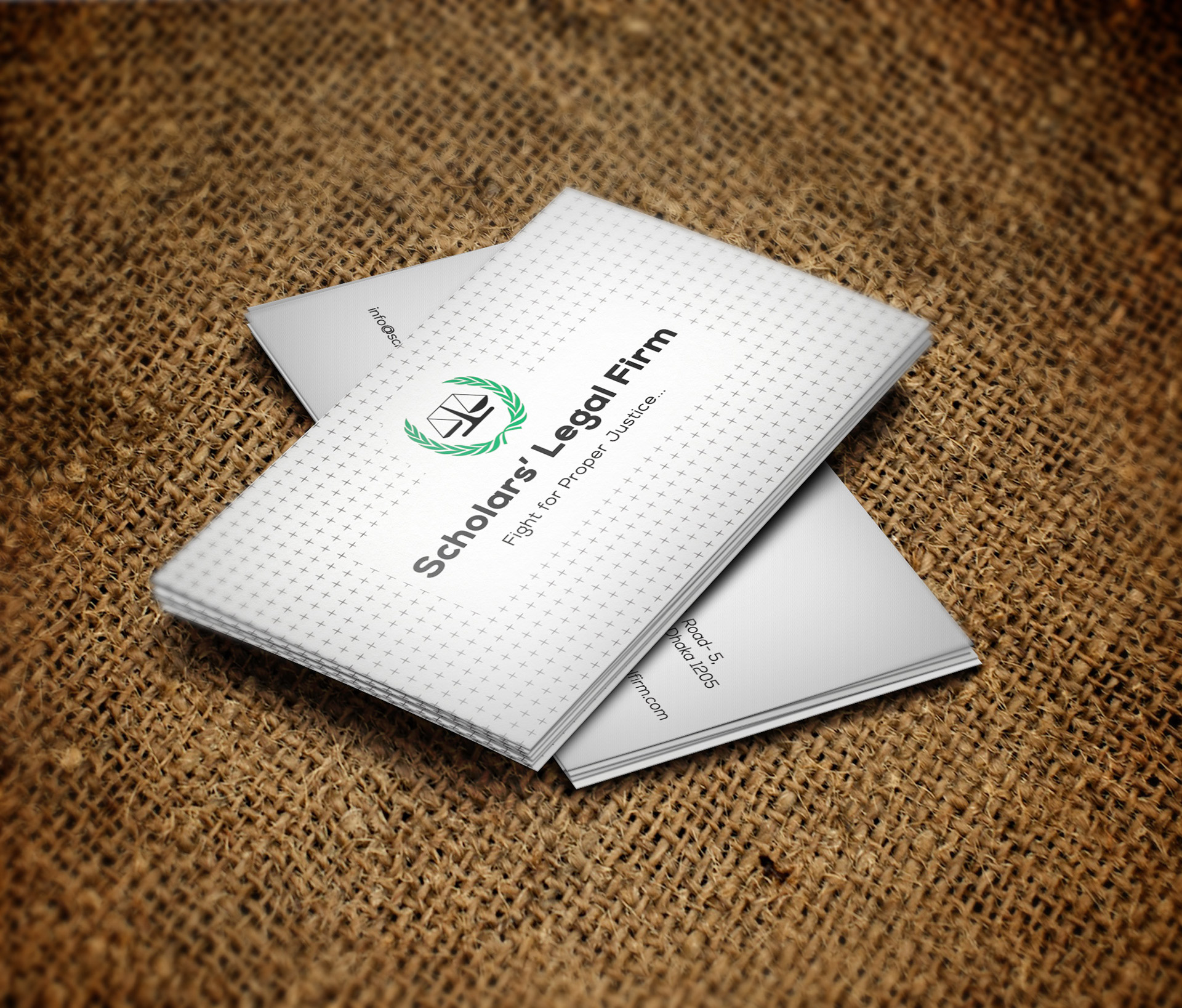 Business card design- Legal Firm by Ahsan Mahbub Yeaman Business card design- Legal Firm in Business Card Design Inspiration by Ahsan Mahbub Yeaman