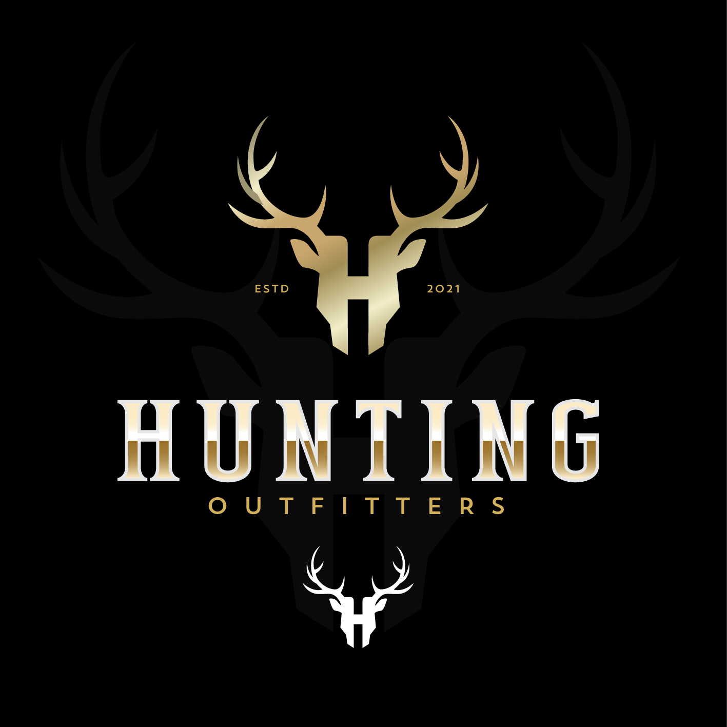Hunting Logo by Bose Hunting Logo in Logo Design Inspiration by Bose