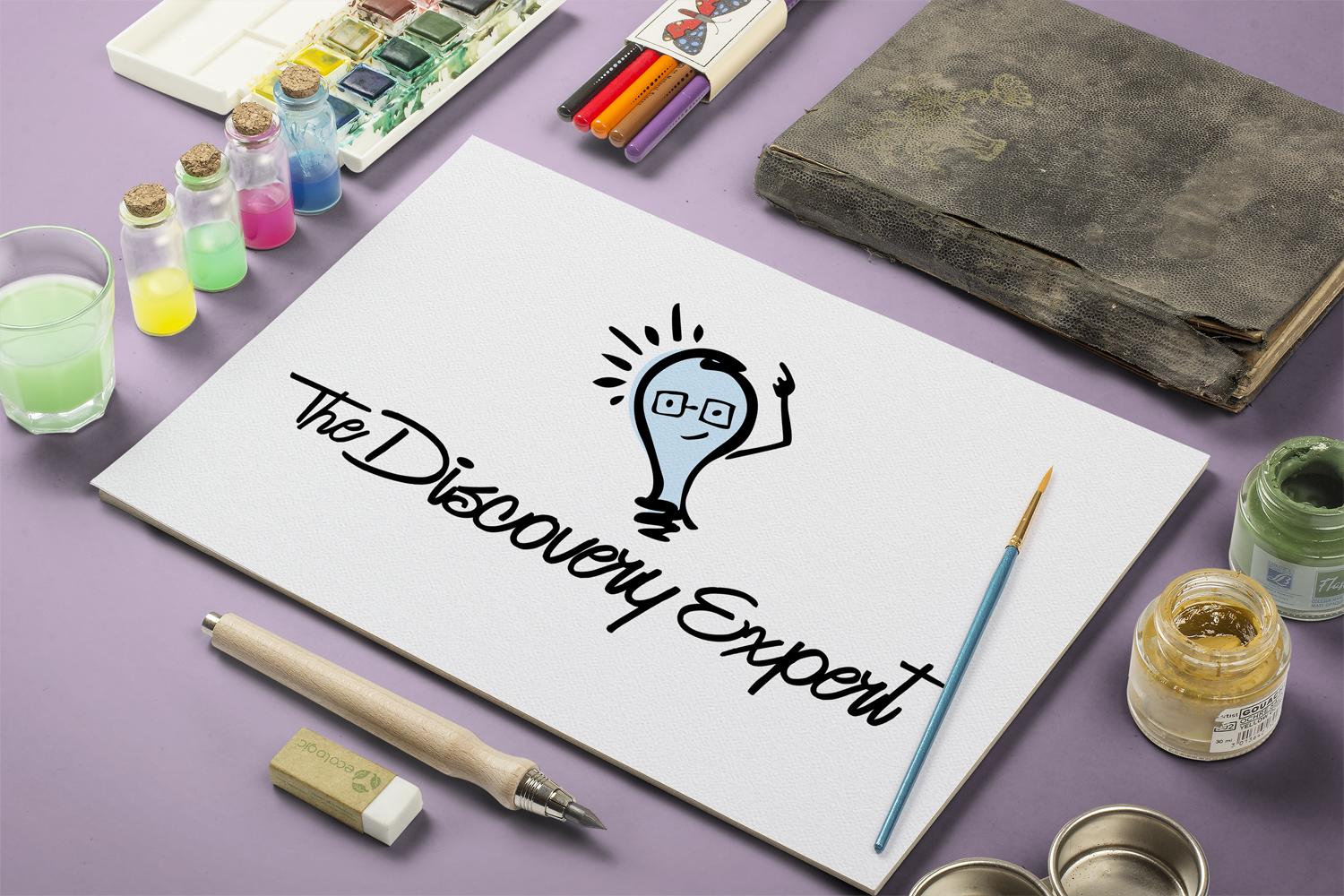 The Discovery Expert by Hasiy Shah The Discovery Expert in Logo Design Inspiration by Hasiy Shah