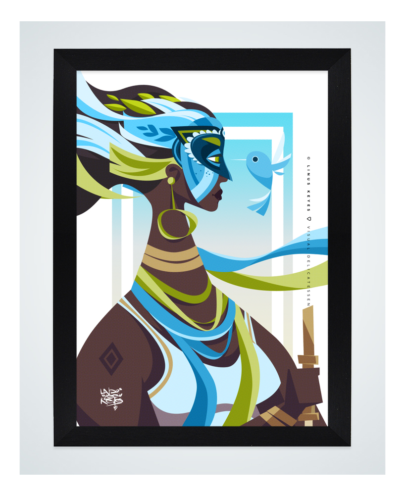Afrikaya by Purpleurity Afrikaya in Illustration and Graphics Inspiration by Purpleurity