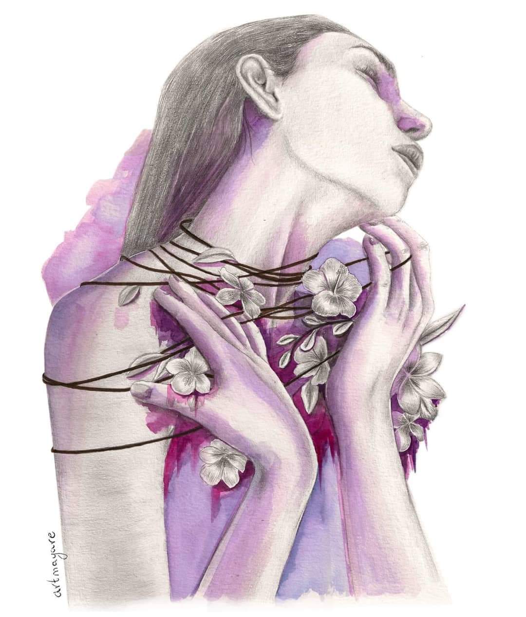 Atrapada by Anna Maya Atrapada in Technical Illustration Inspiration by Anna Maya
