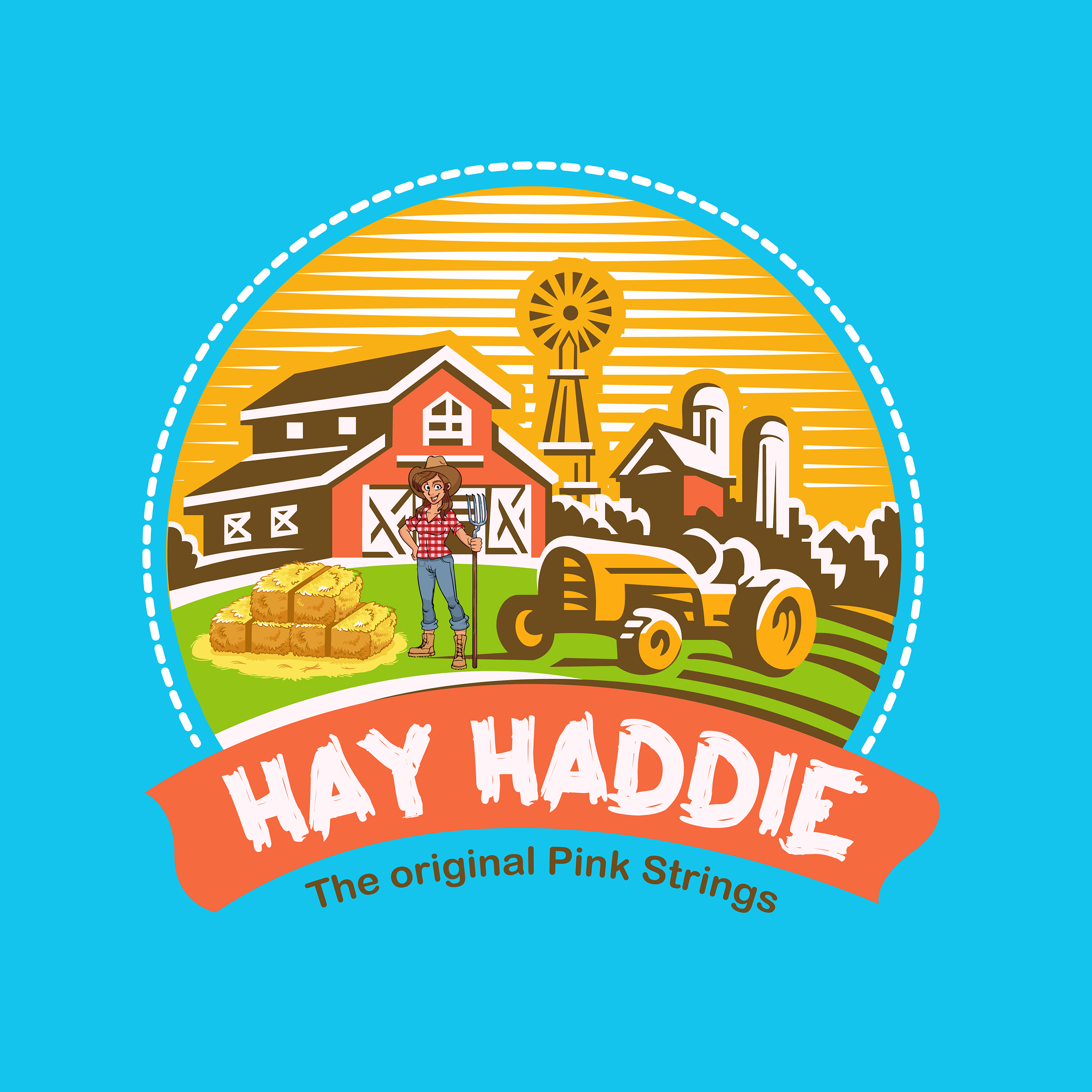 Hay day farm logo design in Logo Design Inspiration by Swadin