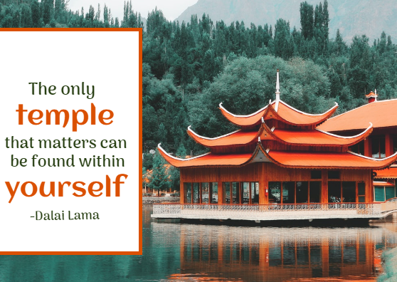 spiritual quotes in Postcard design Inspiration by Ps Raj